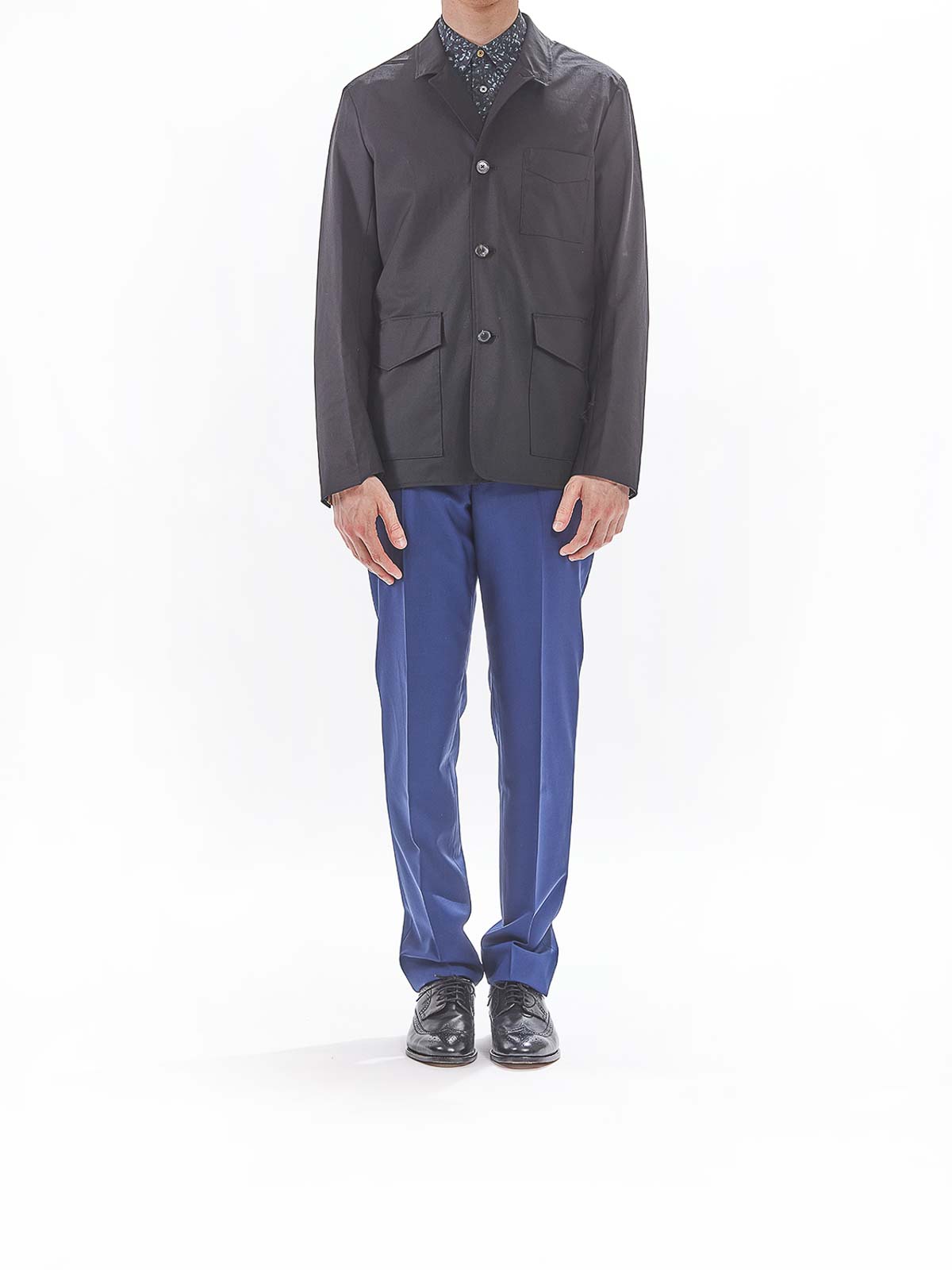 Paul Smith Jacket Of Their Plain Storm System In Black