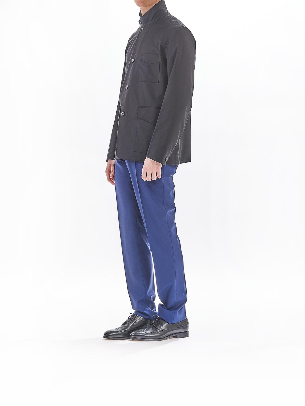 Paul Smith Jacket Of Their Plain Storm System In Black