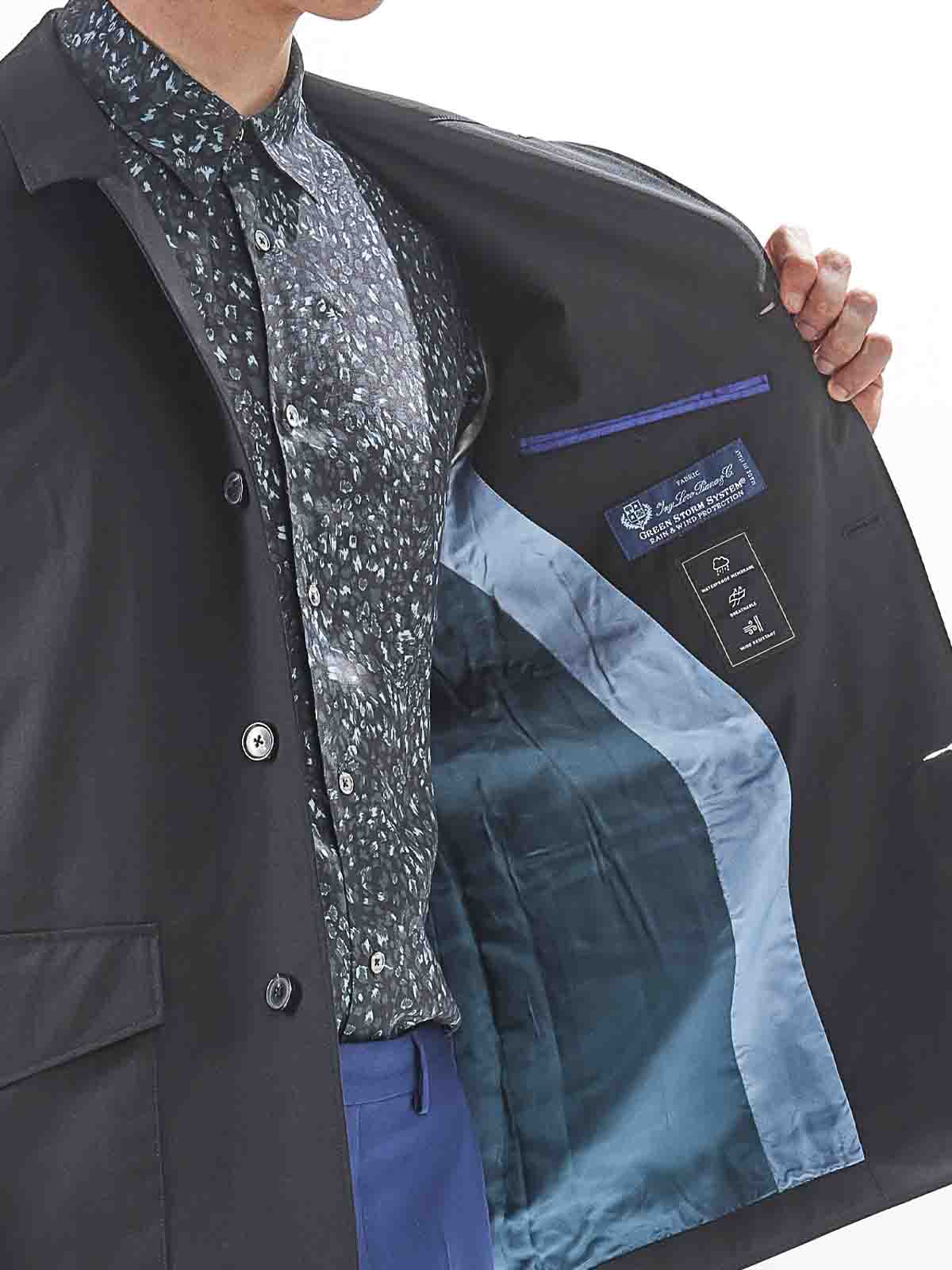 Paul Smith Jacket Of Their Plain Storm System In Black