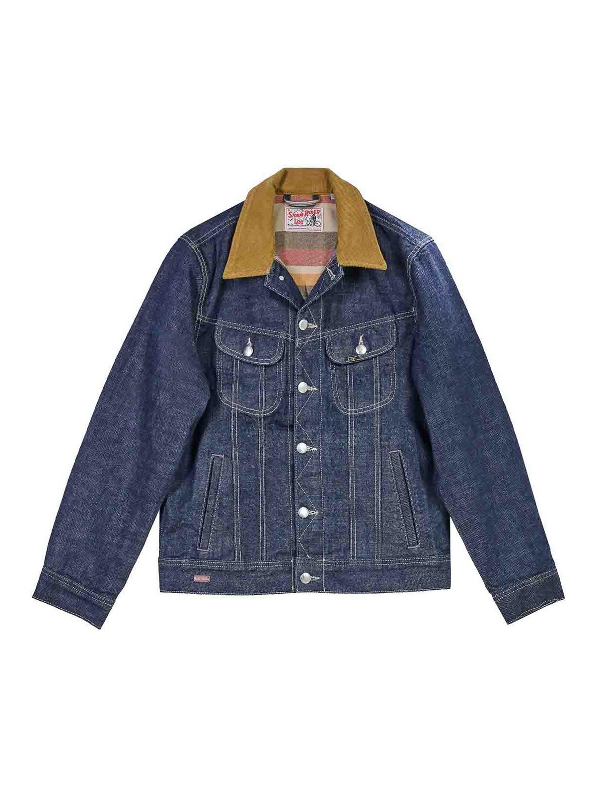 Paul Smith Jacket Men Color Denim In Blue