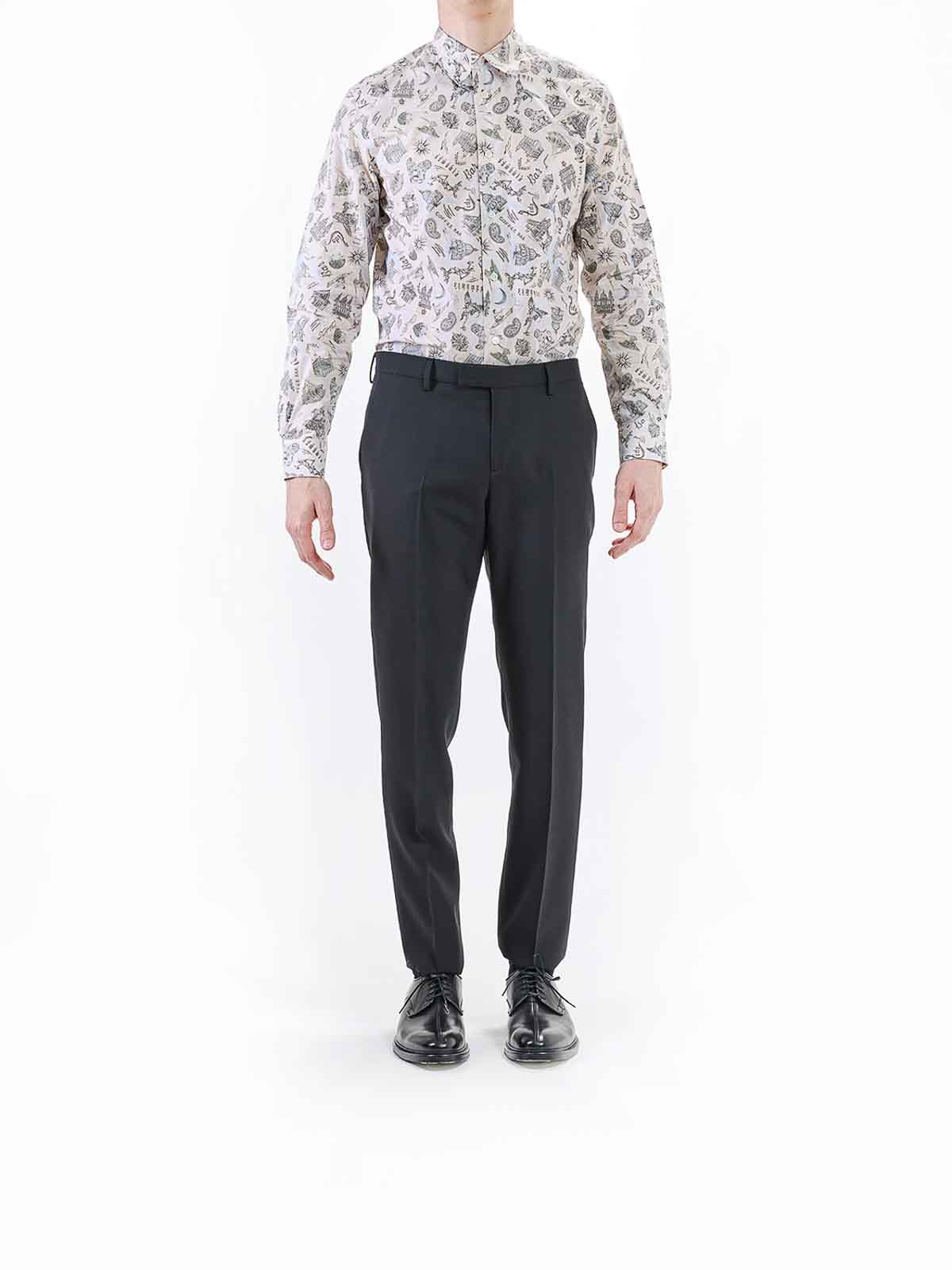 Paul Smith Fresh Lana Pants In Black