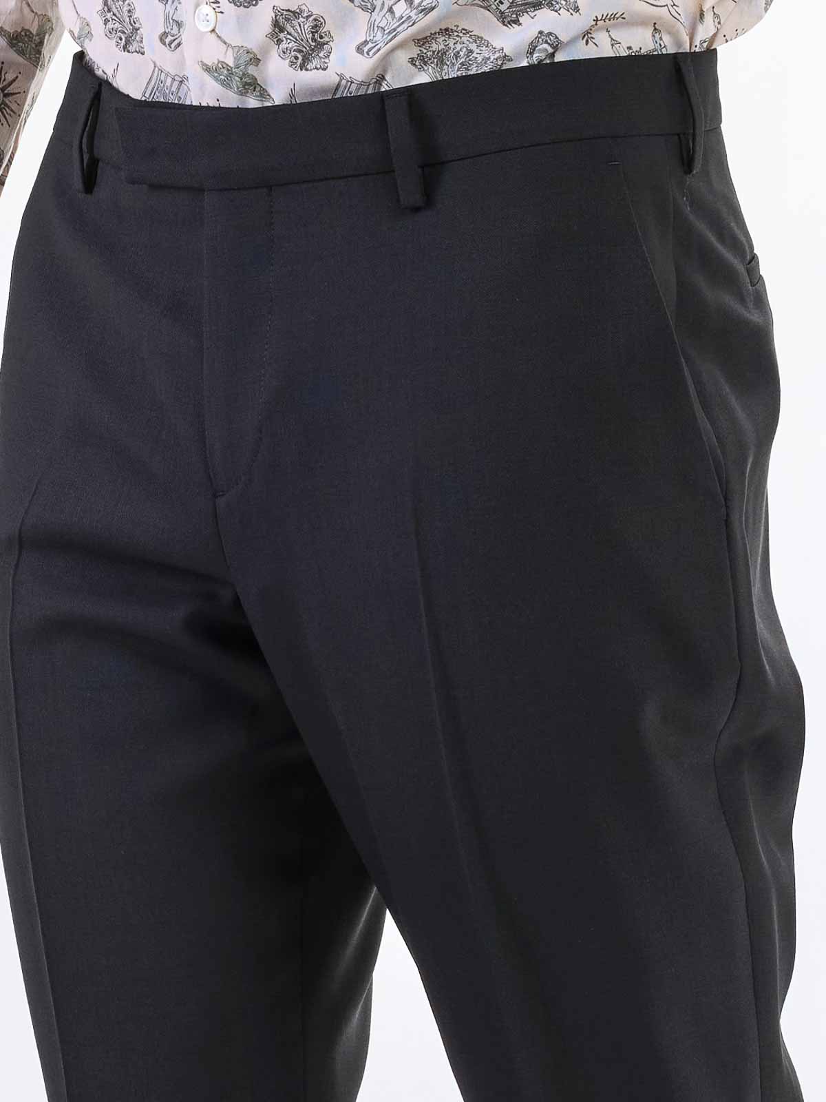 Paul Smith Fresh Lana Pants In Black