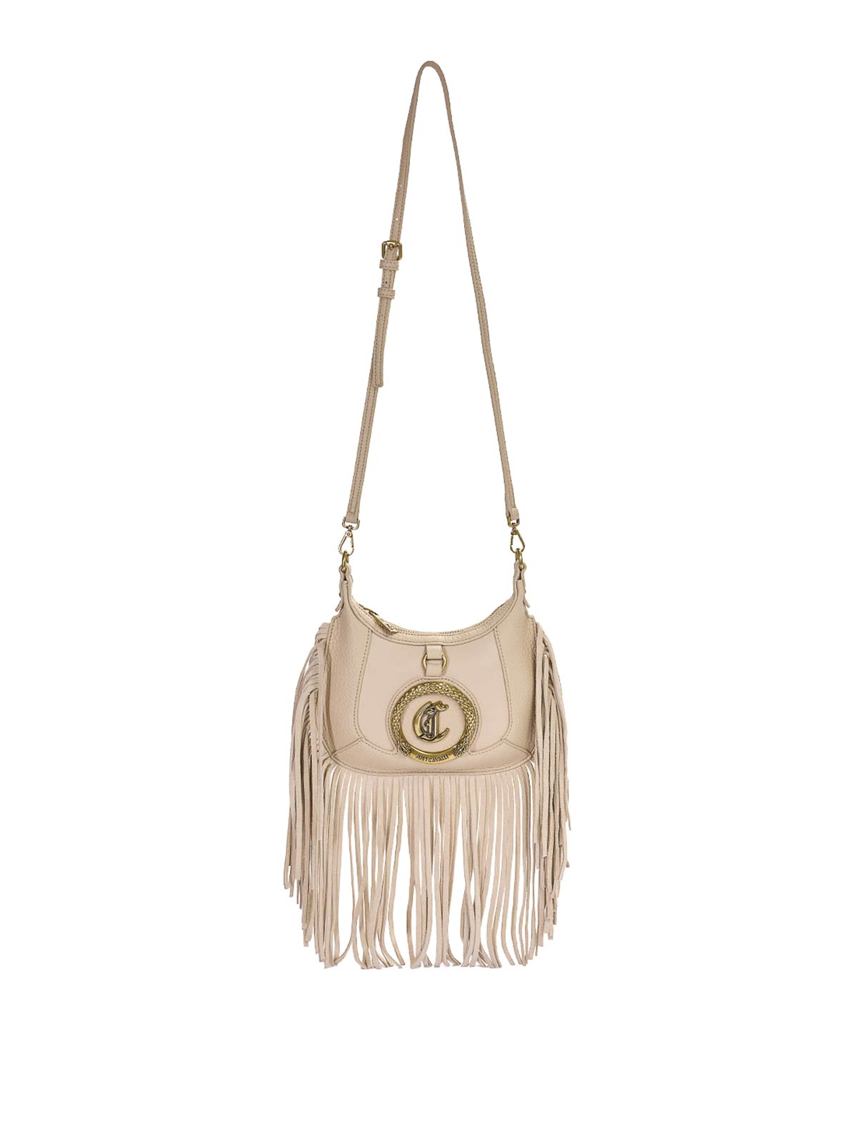 Just Cavalli Fringes Bag 2 In Sand