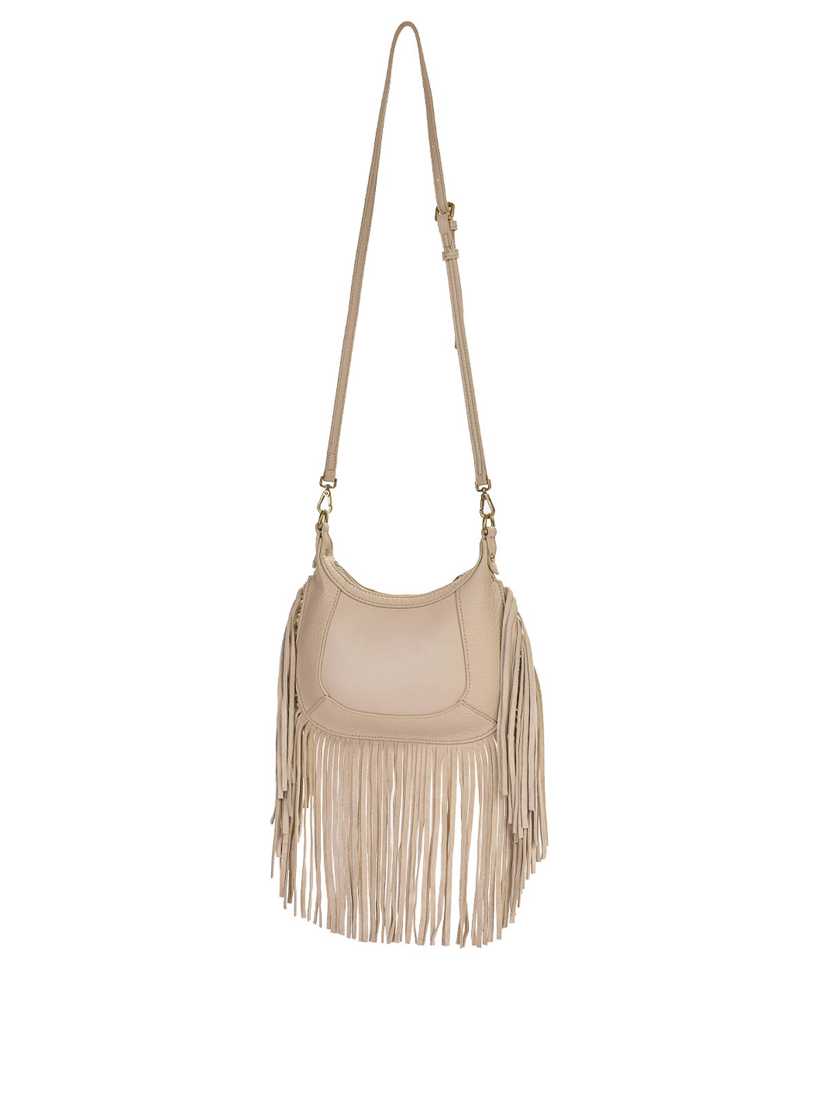 Just Cavalli Fringes Bag 2 In Sand