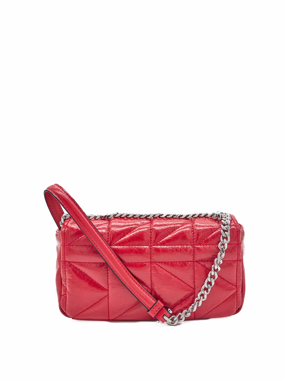 Karl Lagerfeld K/kuilt Sp Wrinkle Crossbody In Red
