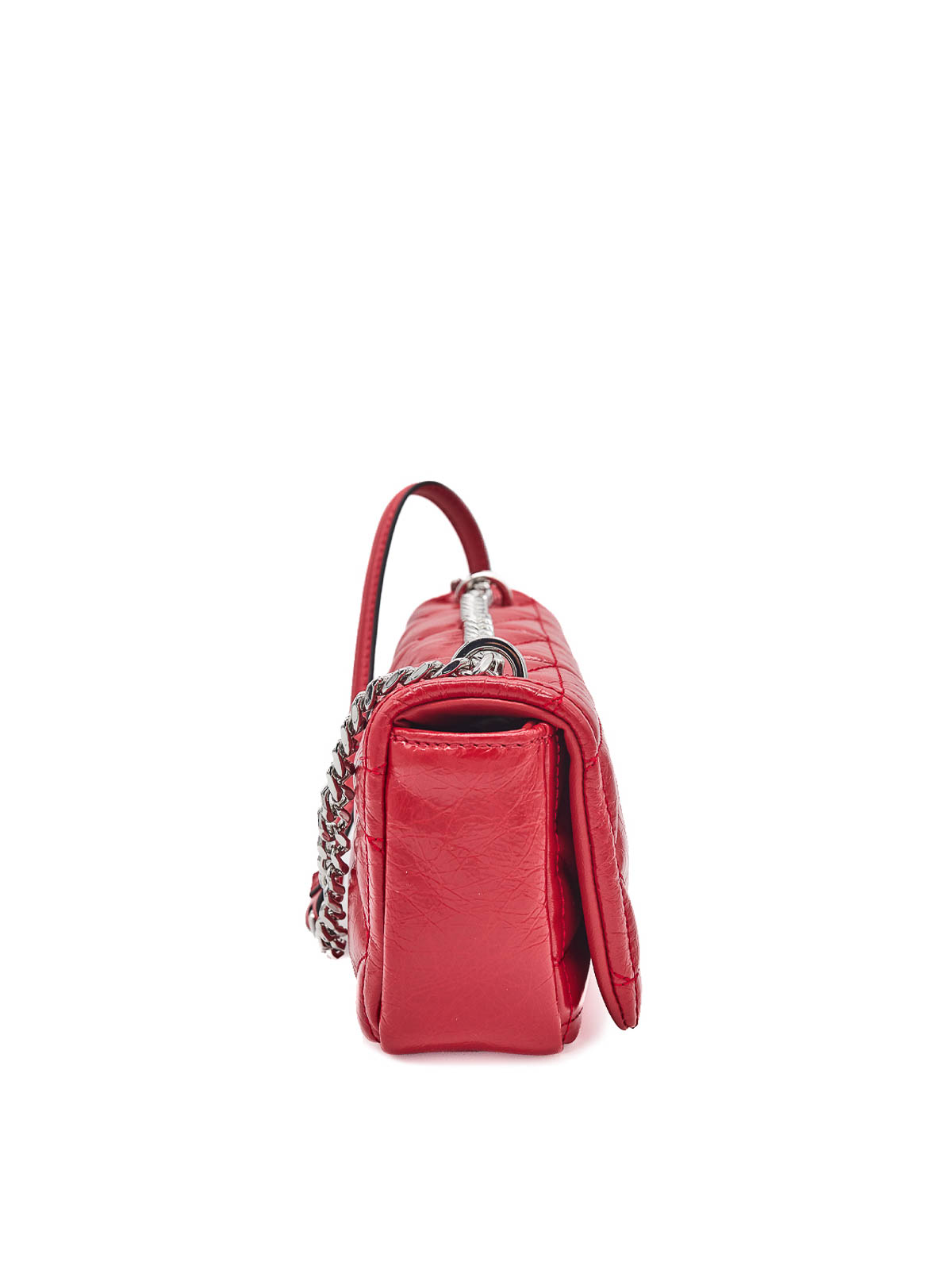 Karl Lagerfeld K/kuilt Sp Wrinkle Crossbody In Red