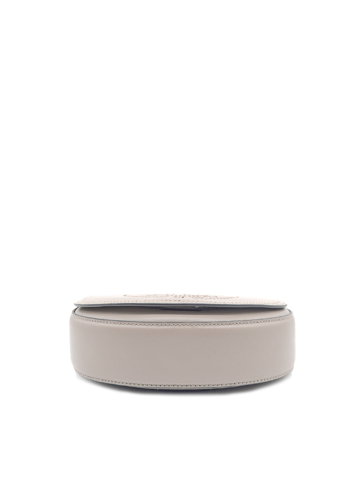 Karl Lagerfeld K/circle Saddle Scadated In Gray