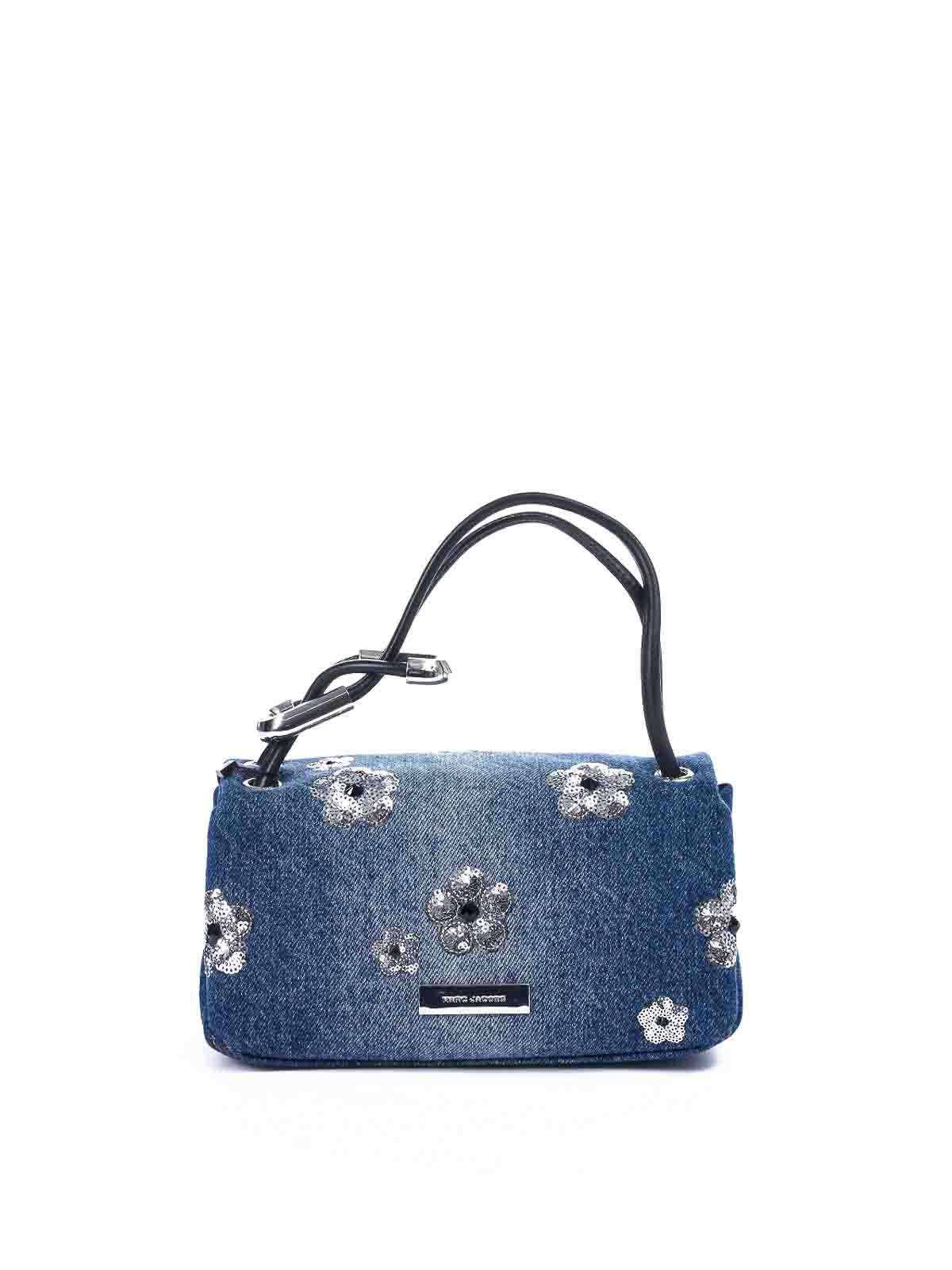 Marc Jacobs The Mini Daisy Dual Top Handle In Blue