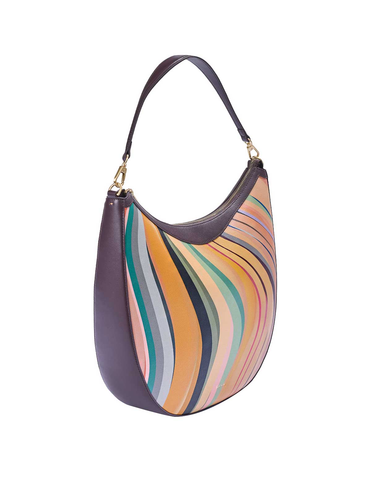 Paul Smith Swirl Hobo Bag In Multi