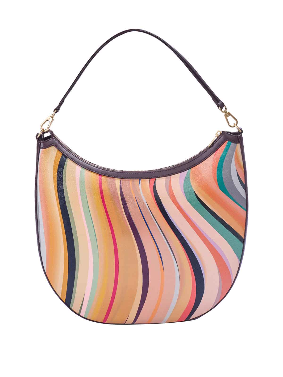 Paul Smith Swirl Hobo Bag In Multi