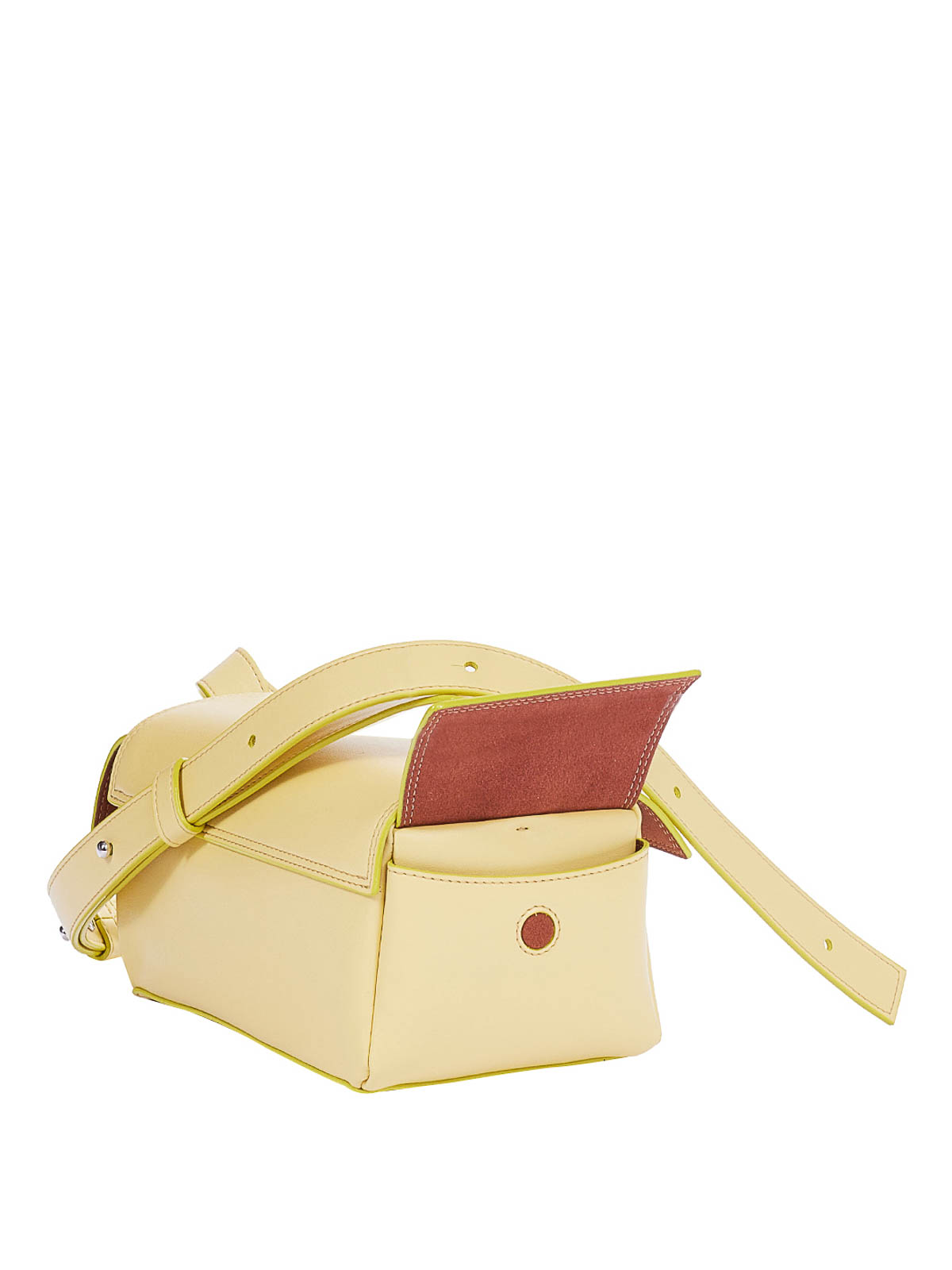 Sunnei La Bauletto Small Vegan In Yellow