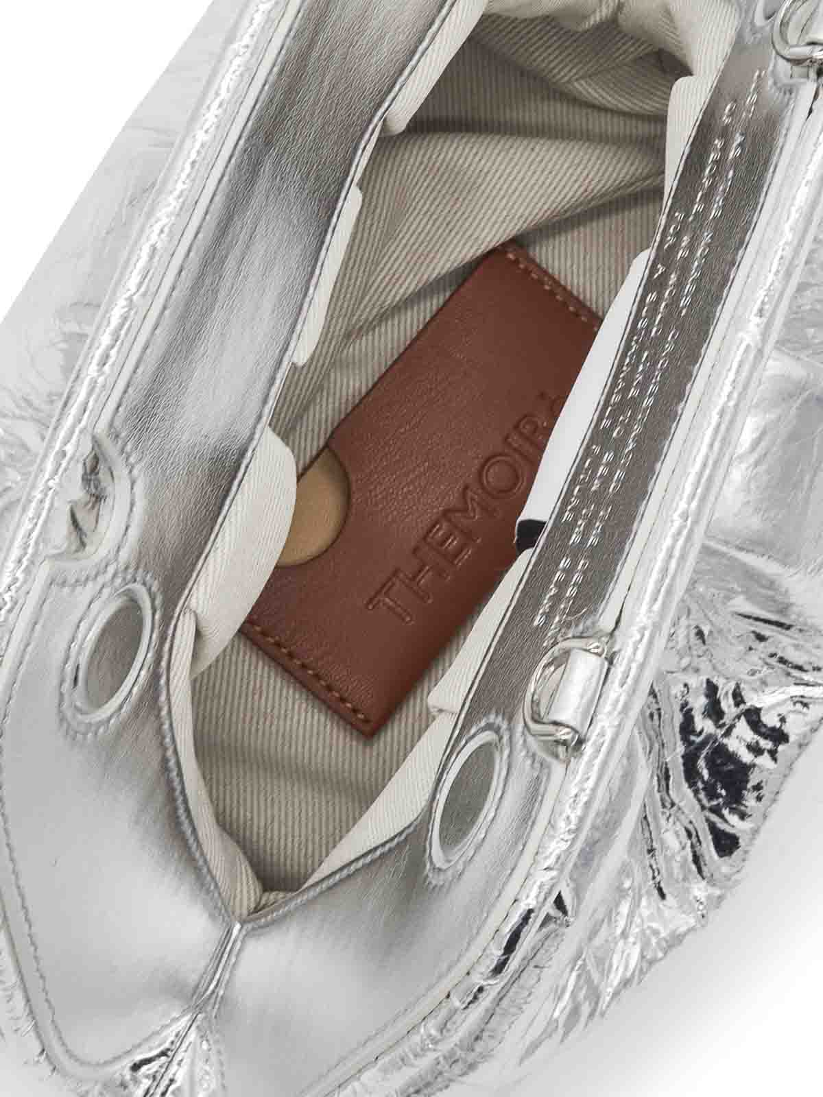 Themoirè Tia Pineapple Clutch Tia Pineapple Silver In Silver
