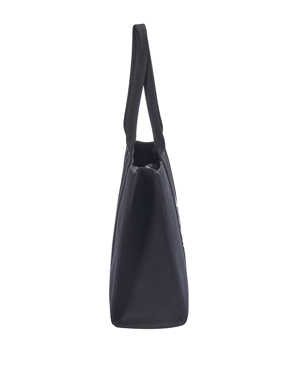 KARL LAGERFELD トートバッグ 黒 Karl Lagerfeld Paris Black Croc Leather Logo Big Tote