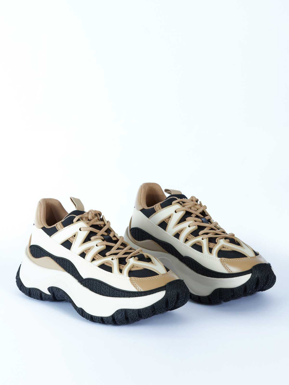 Marc Jacobs The Lazy Hiker Sneakers In Sand