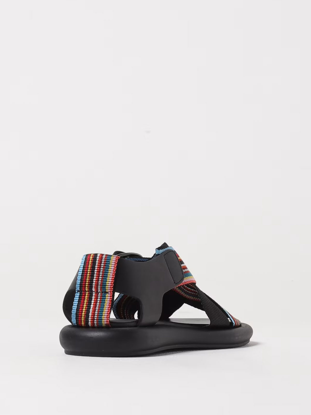 Paul Smith Citrus Flat Sandal In Black