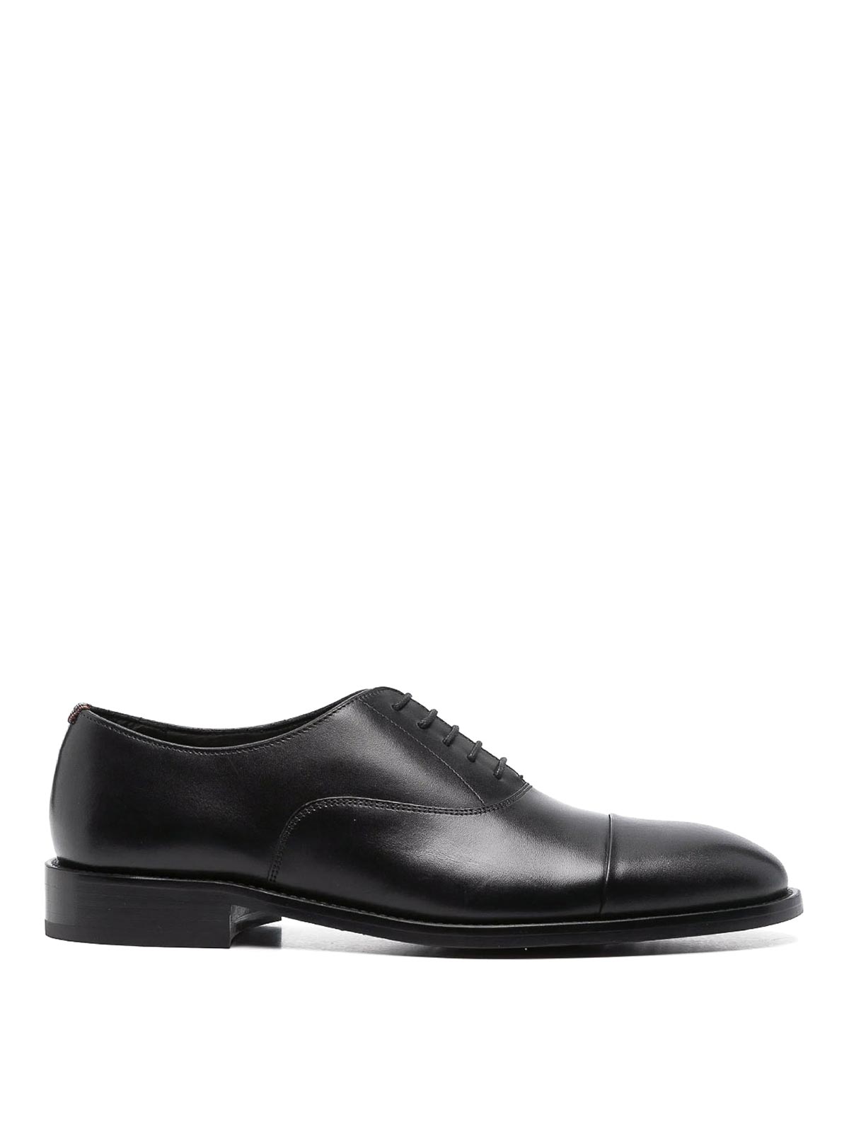 Paul Smith Leather Oxford Shoes In Black