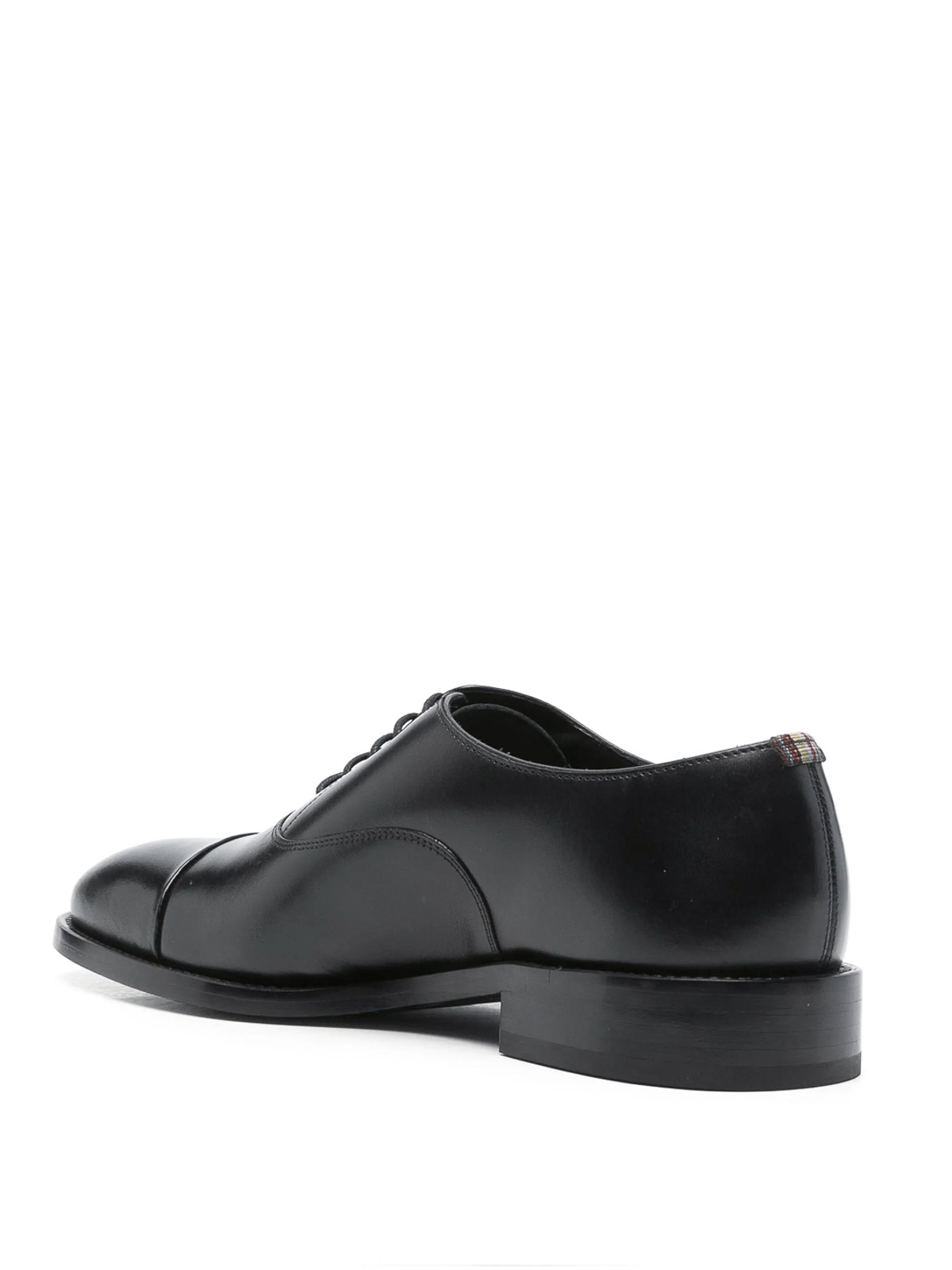Paul Smith Leather Oxford Shoes In Black