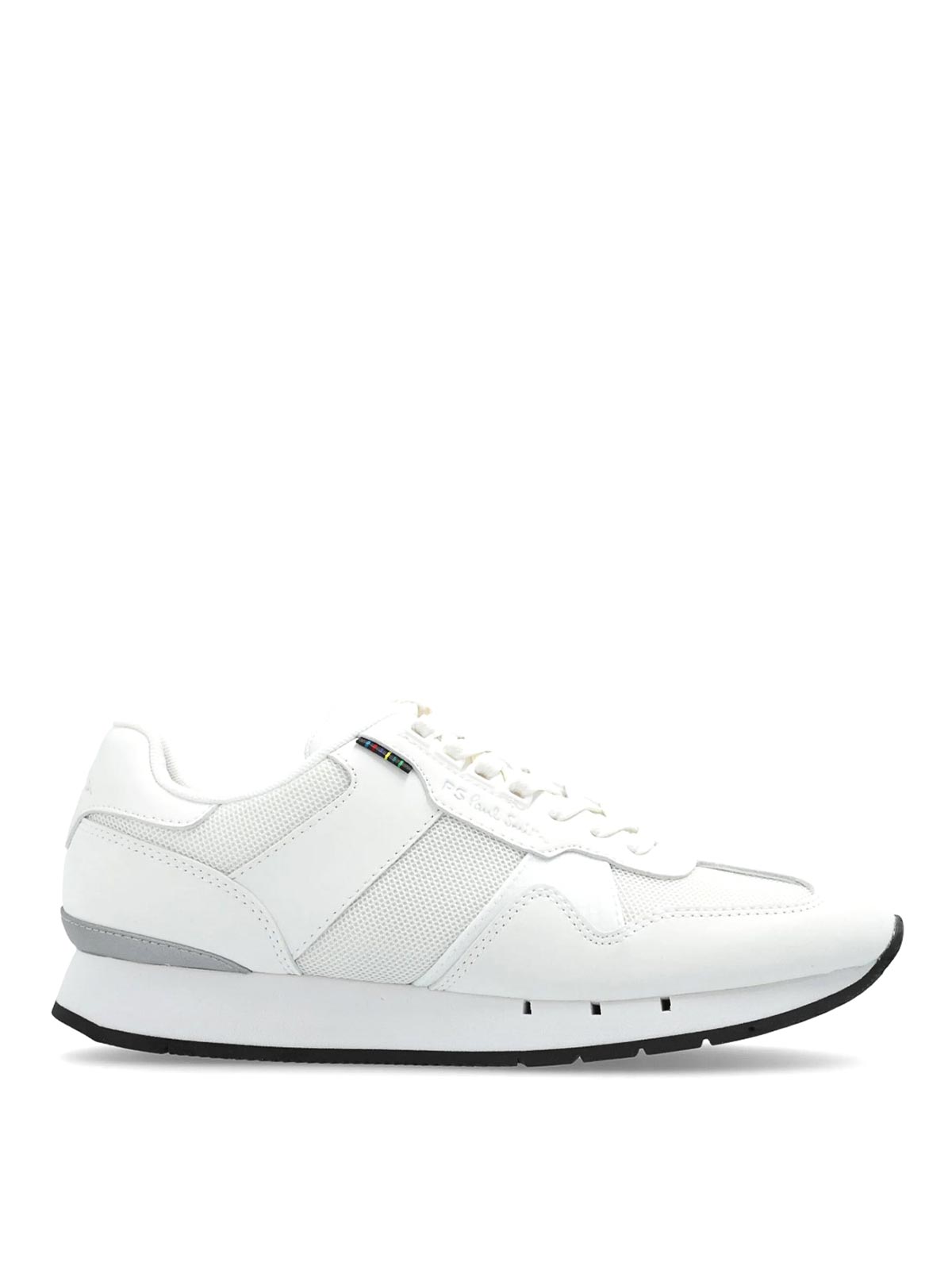Ps By Paul Smith Ps Paul Smith Brandon Leather Sneakers In White