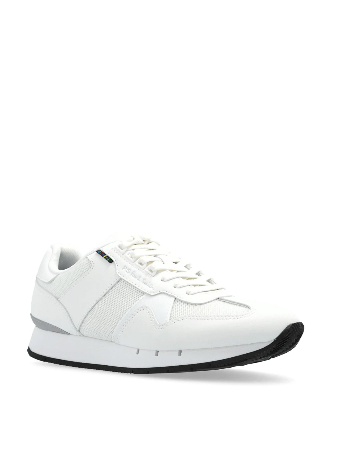 Ps By Paul Smith Ps Paul Smith Brandon Leather Sneakers In White