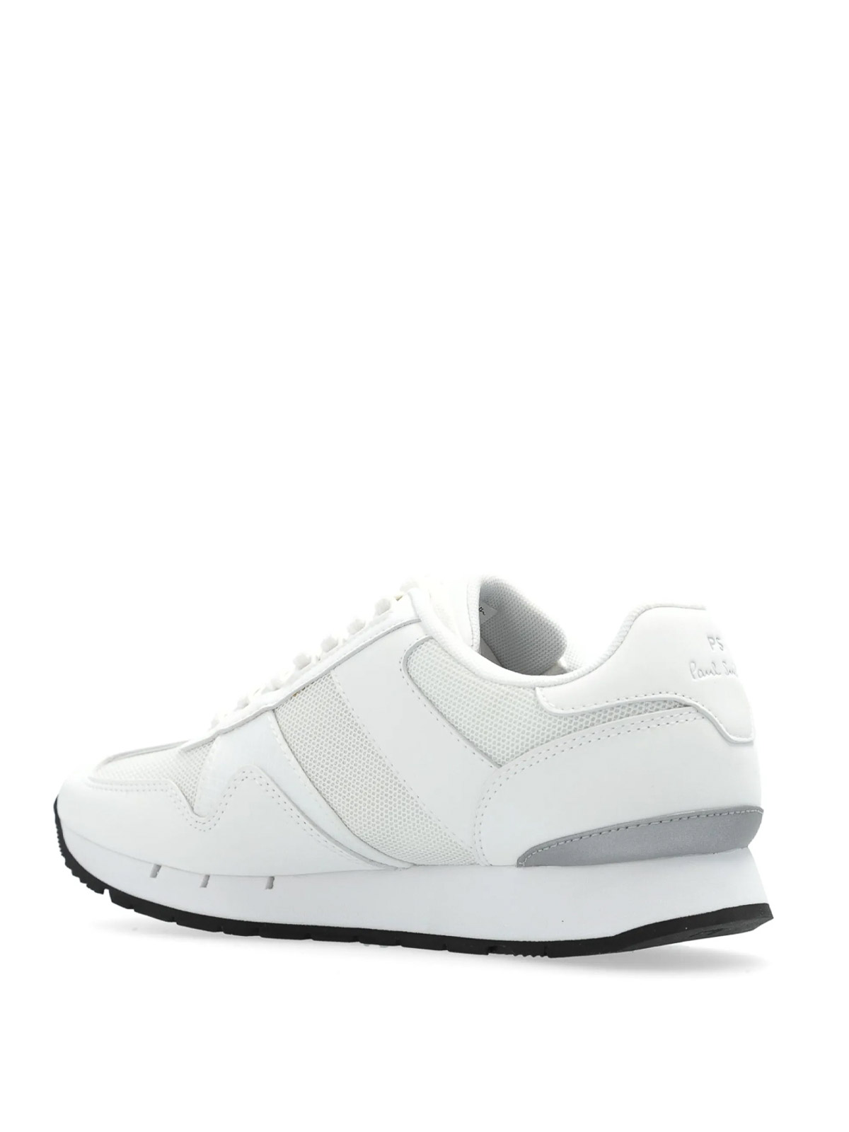 Ps By Paul Smith Ps Paul Smith Brandon Leather Sneakers In White