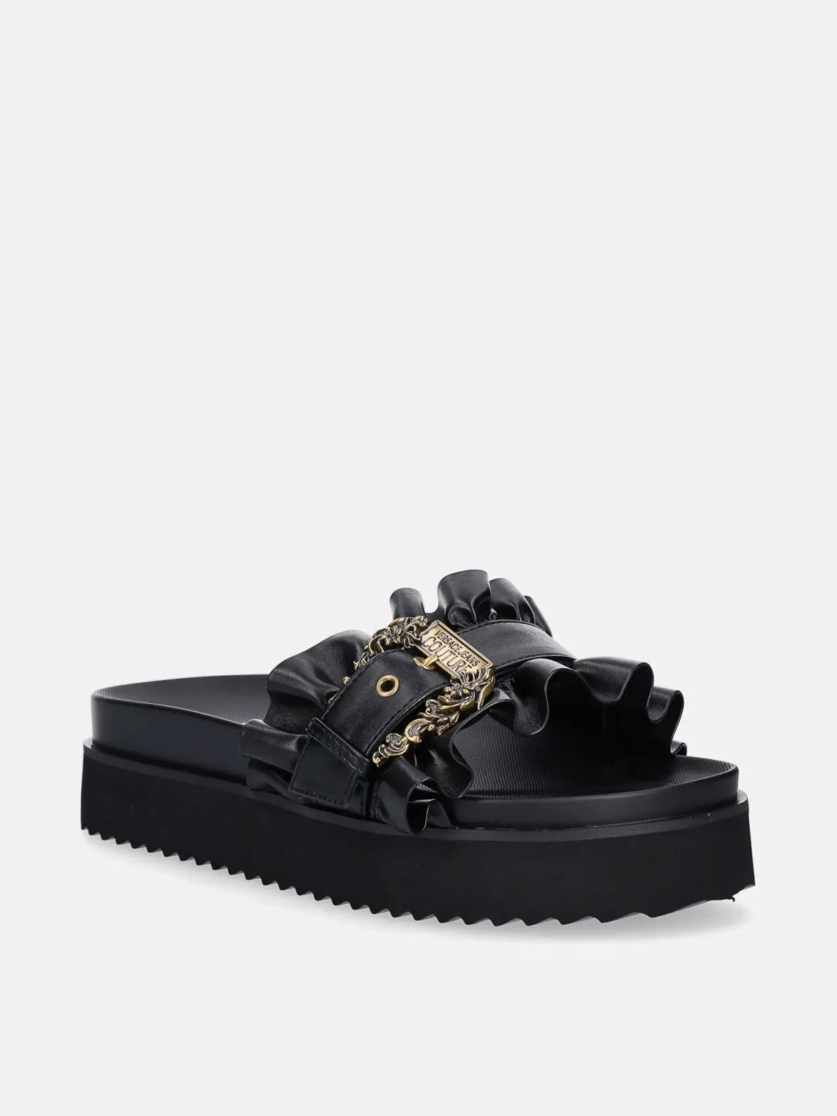 Versace Jeans Sandalias - Negro In Black