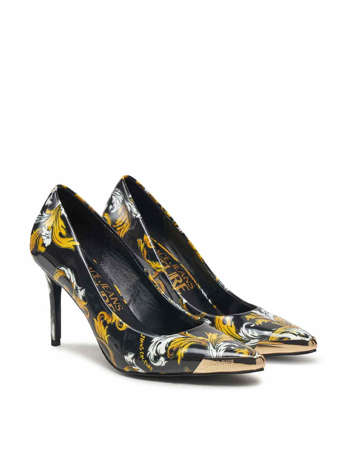 Versace Jeans Baroque Pump In Multi