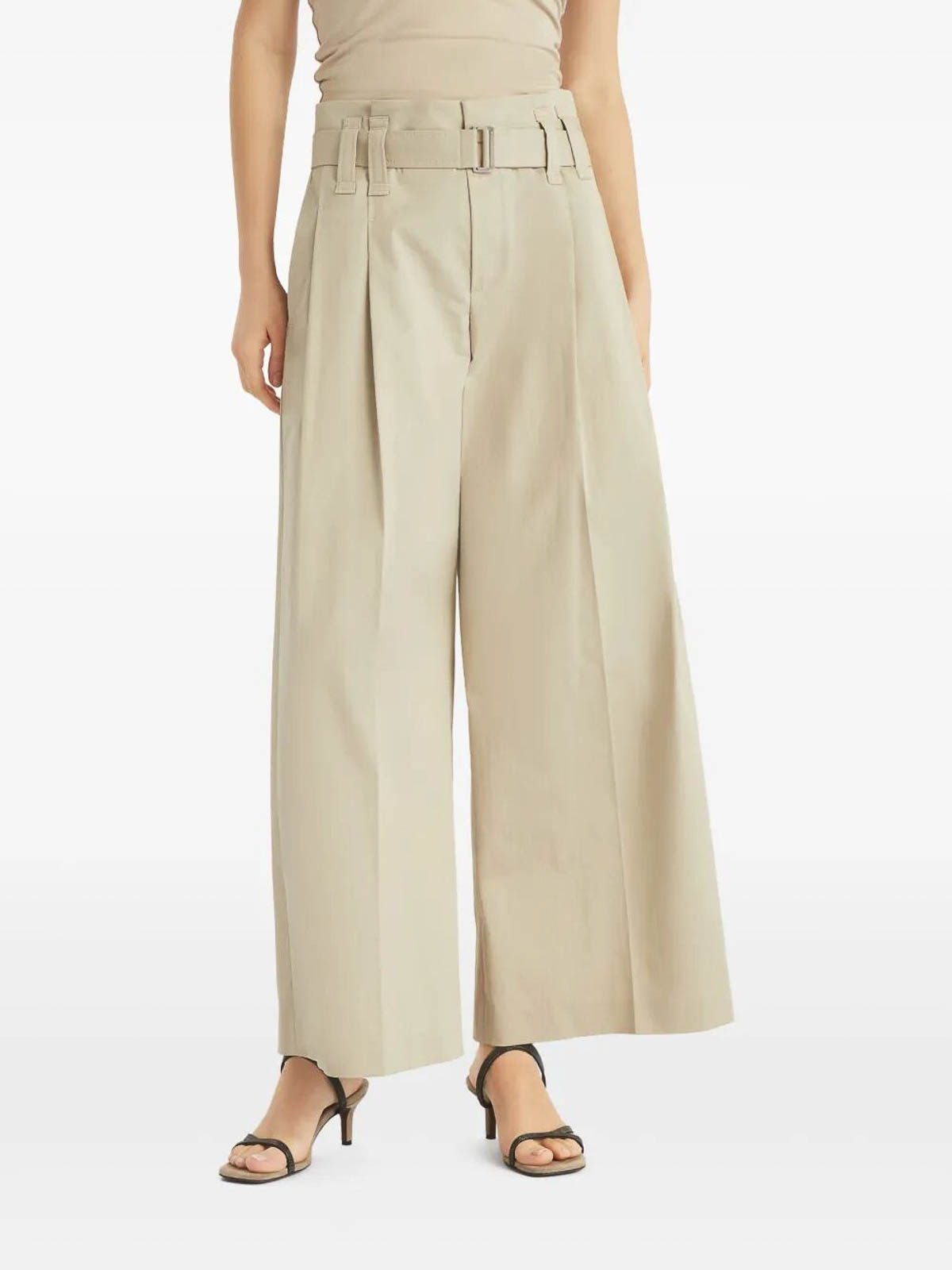 Brunello Cucinelli A-line Pants In Gray