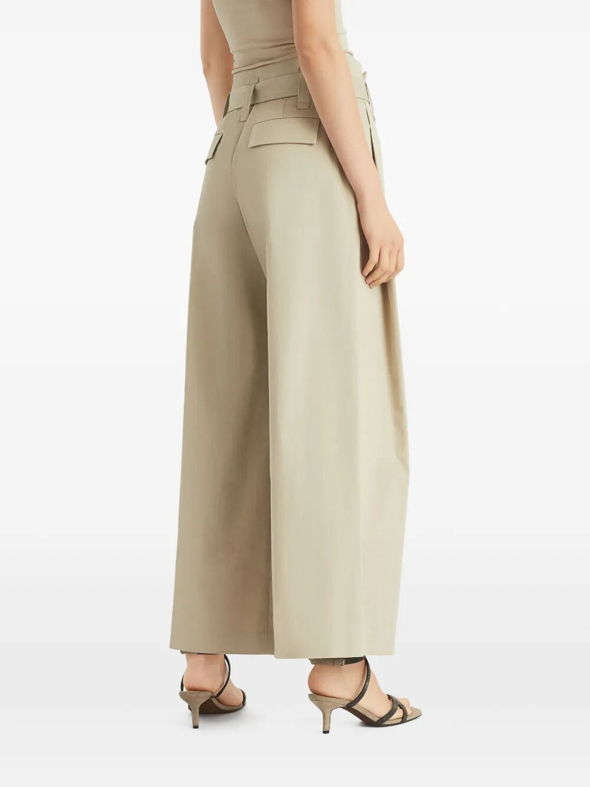 Brunello Cucinelli A-line Pants In Gray