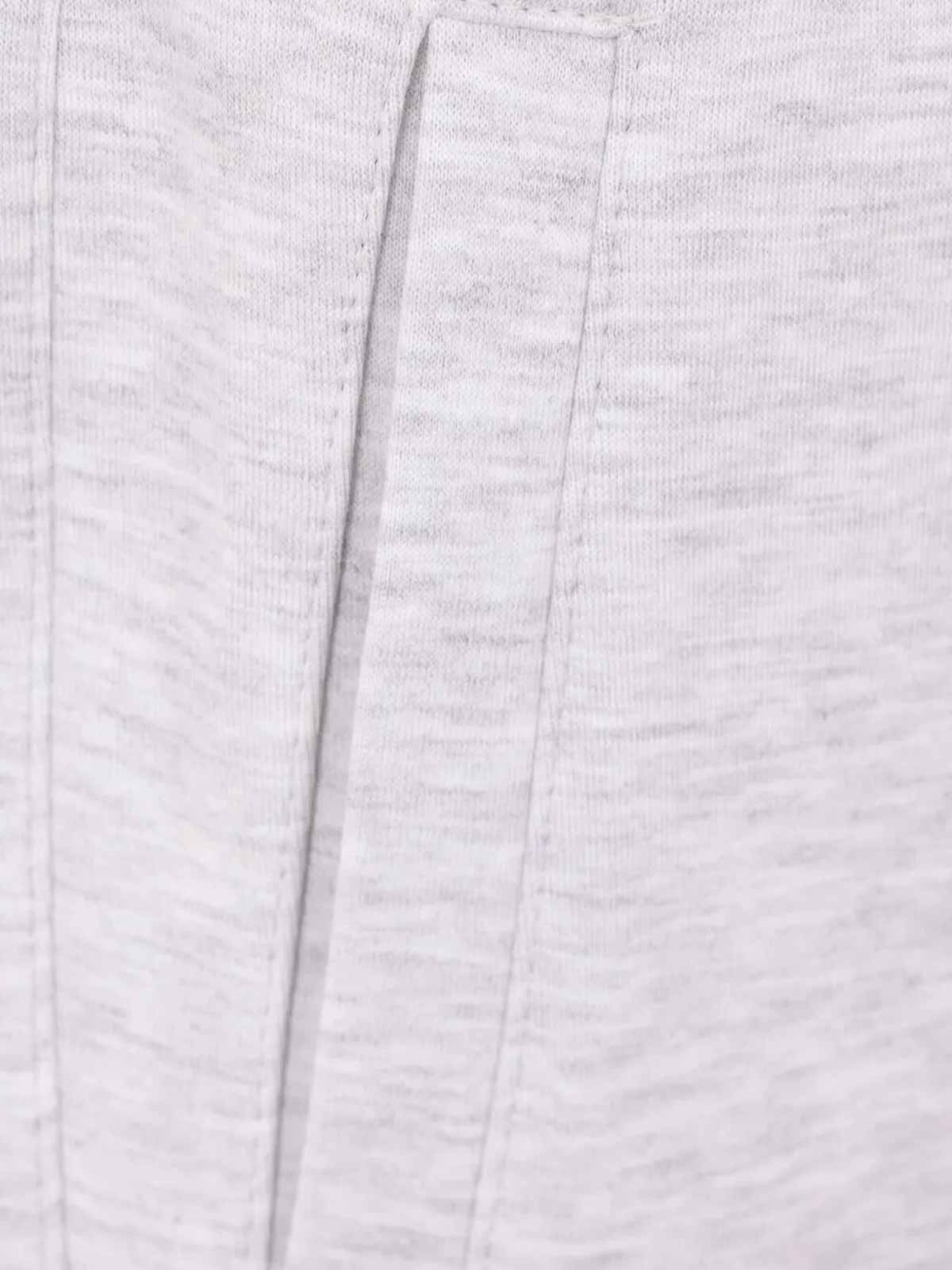 Brunello Cucinelli Cotton Cashmere And Silk Pants In Gray