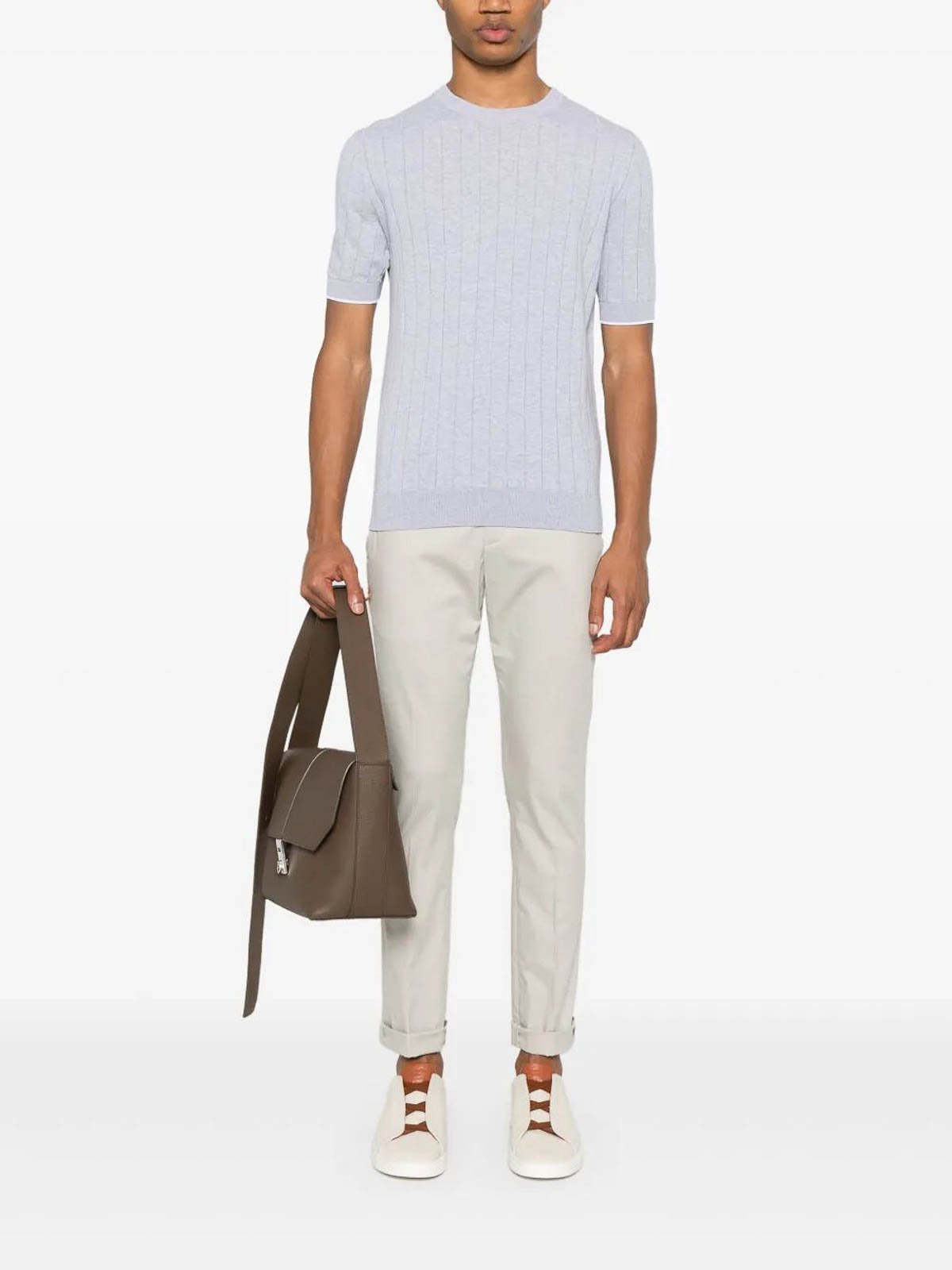 Dondup `gaubert` Pants In Gray