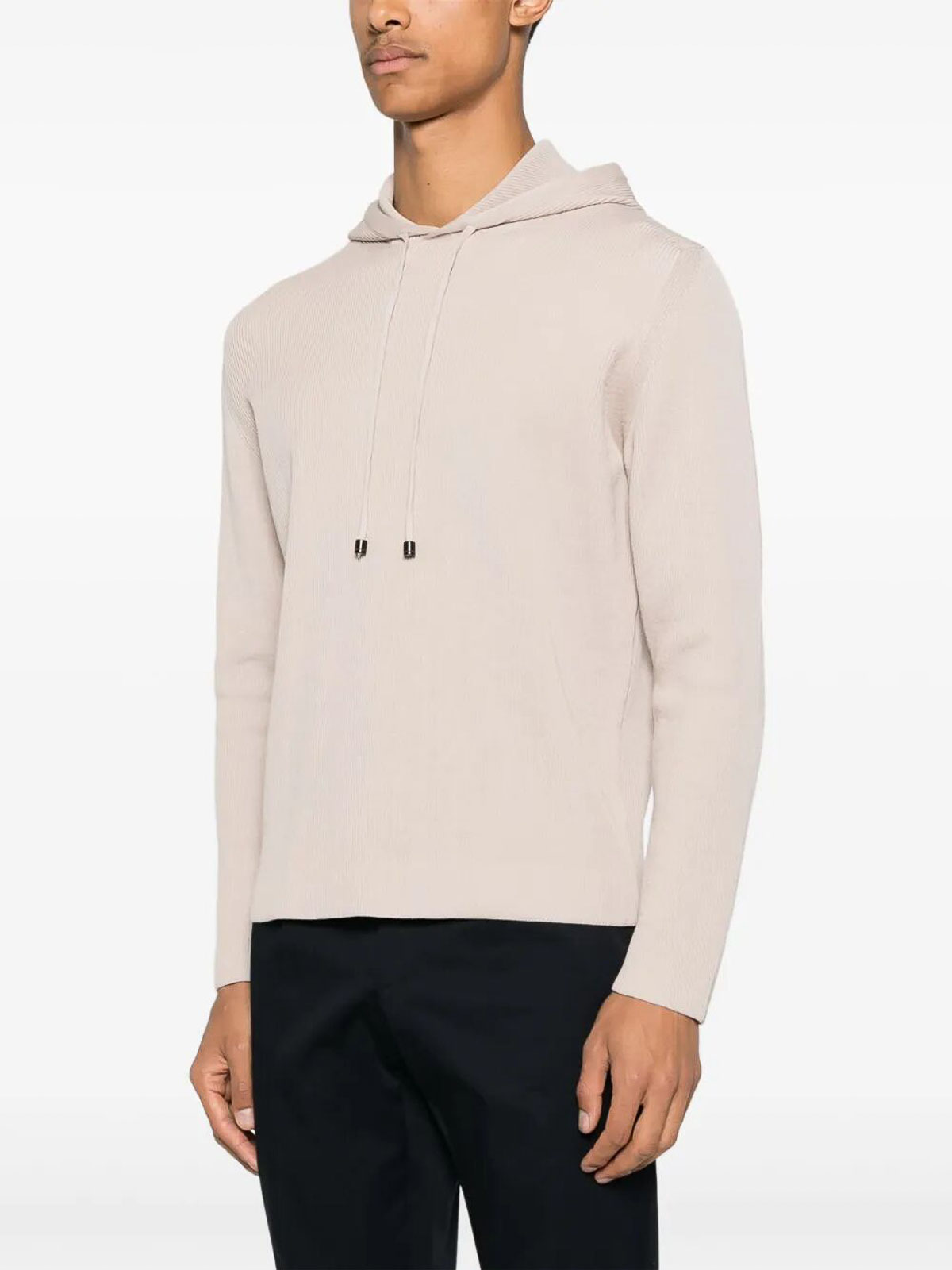 Drumohr Hoodie In Gray