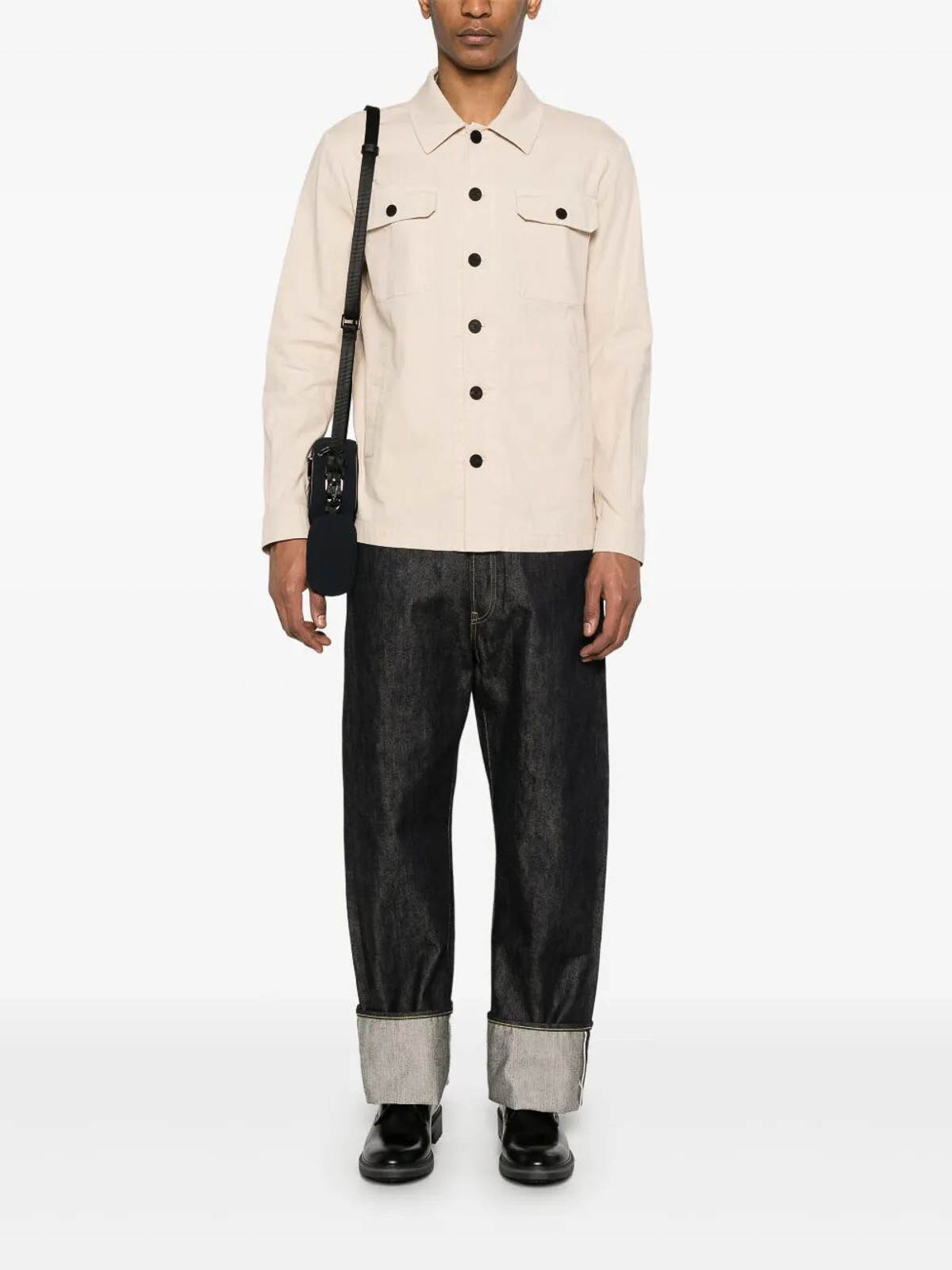 Drumohr Overshirt In Sand