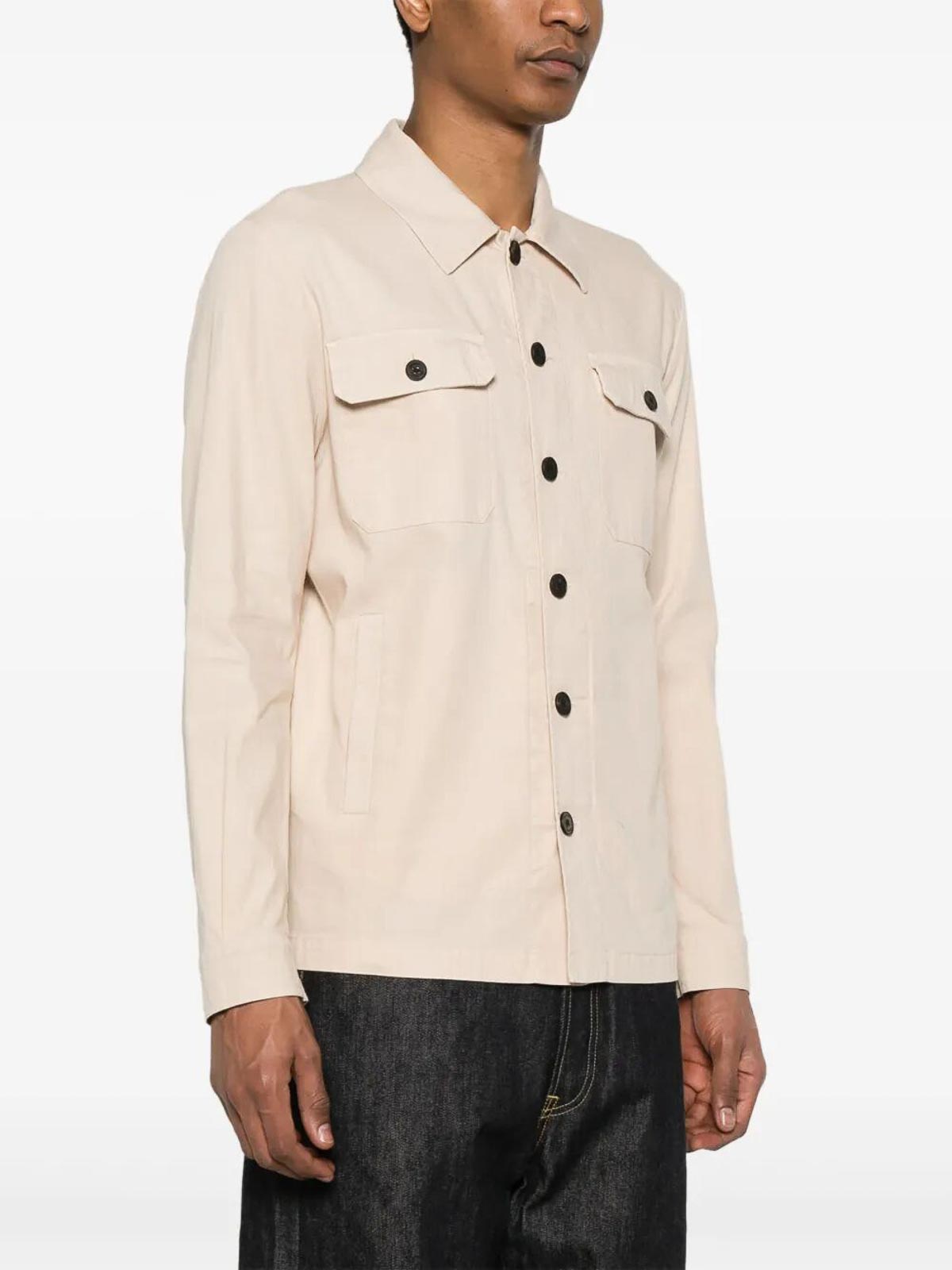 Drumohr Overshirt In Sand