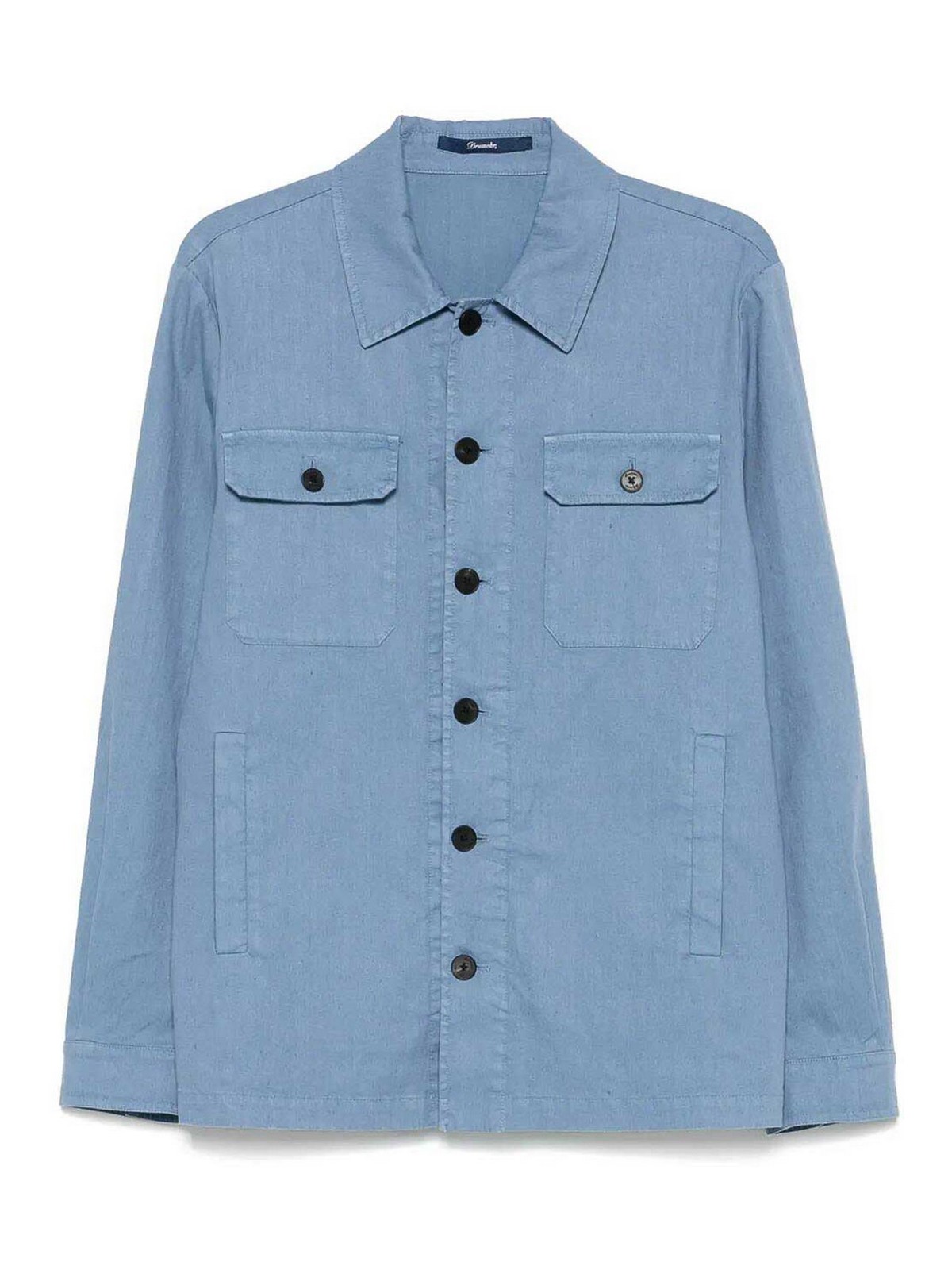 Drumohr Overshirt In Blue