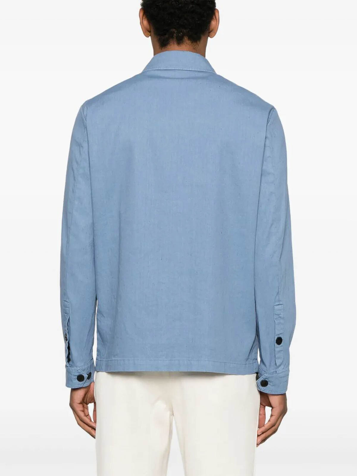Drumohr Overshirt In Blue