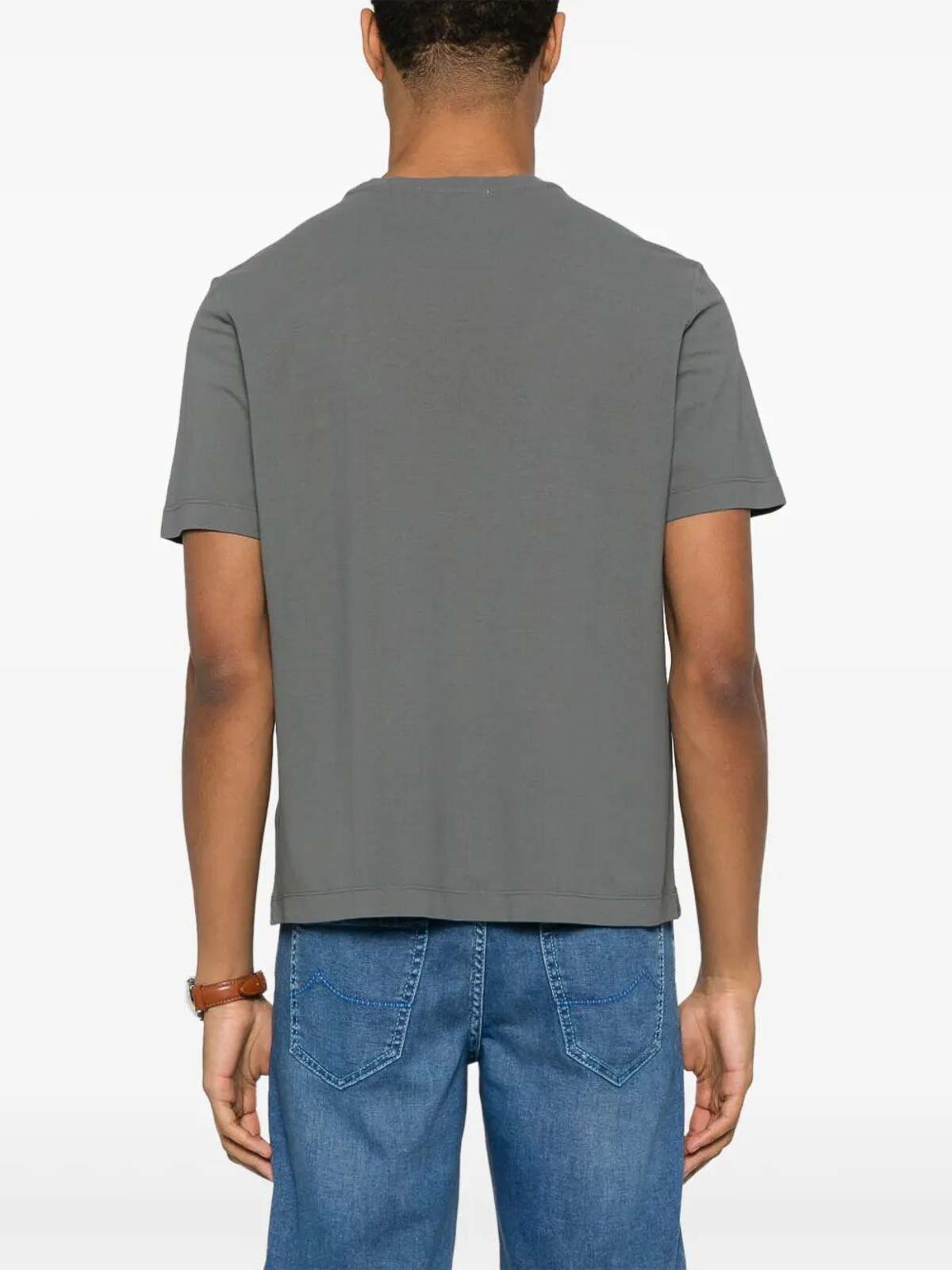 Drumohr T-shirt a maniche corte Grigio Scuro Uomo | DTJ100B669