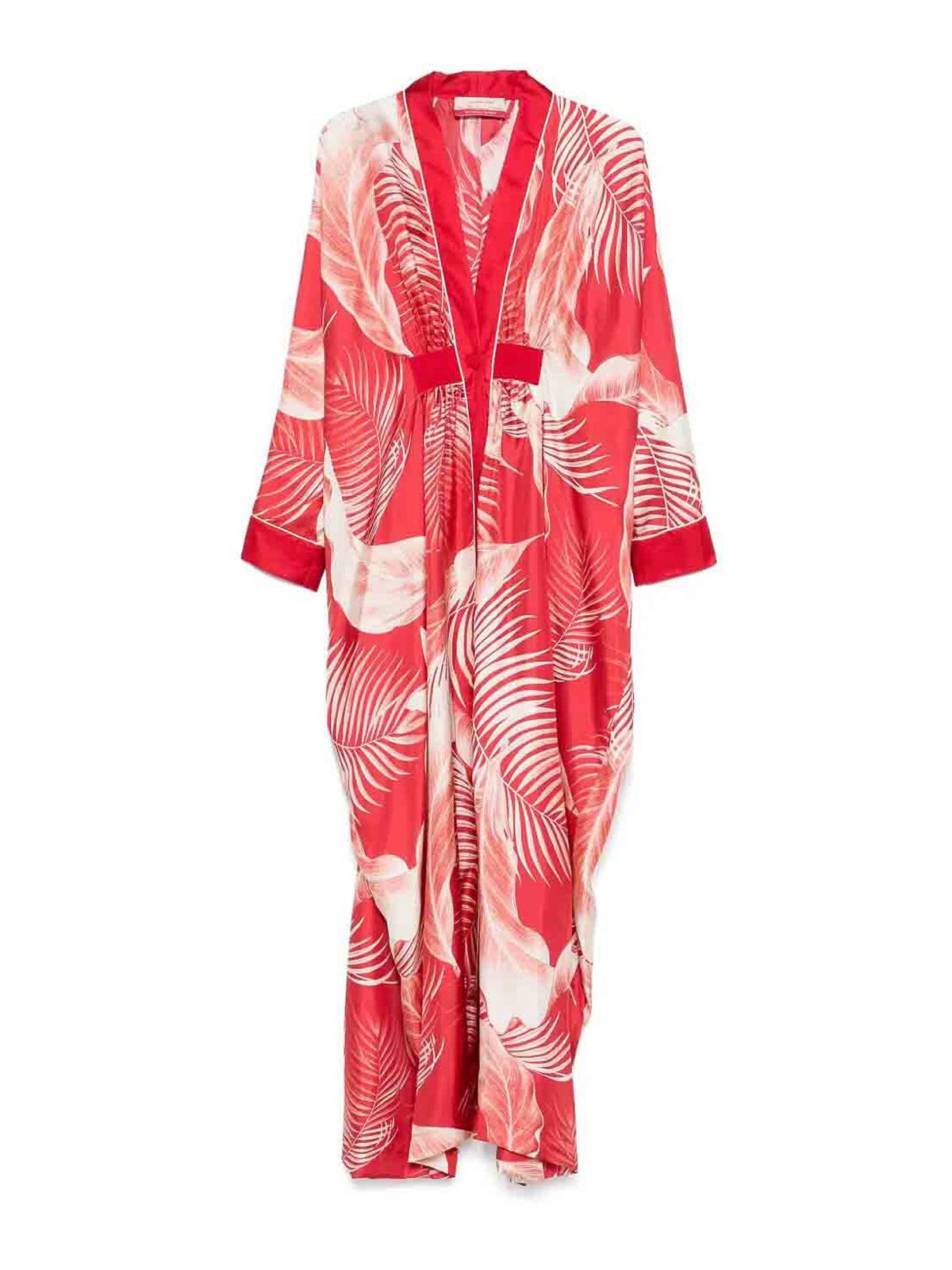 F.r.s For Restless Sleepers `icelos` Long Dress In Red