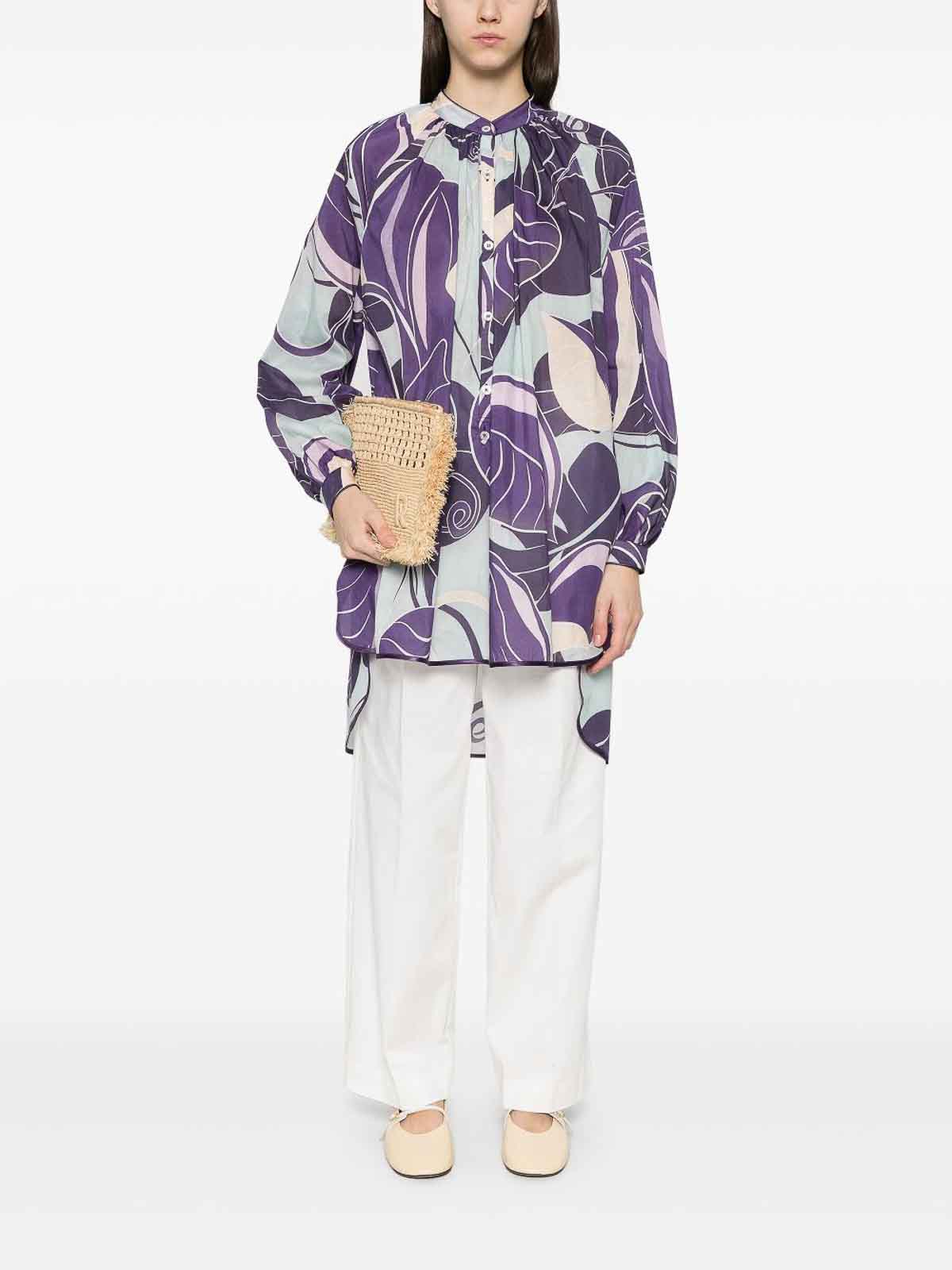 F.r.s For Restless Sleepers Tizio Blouse In Blue