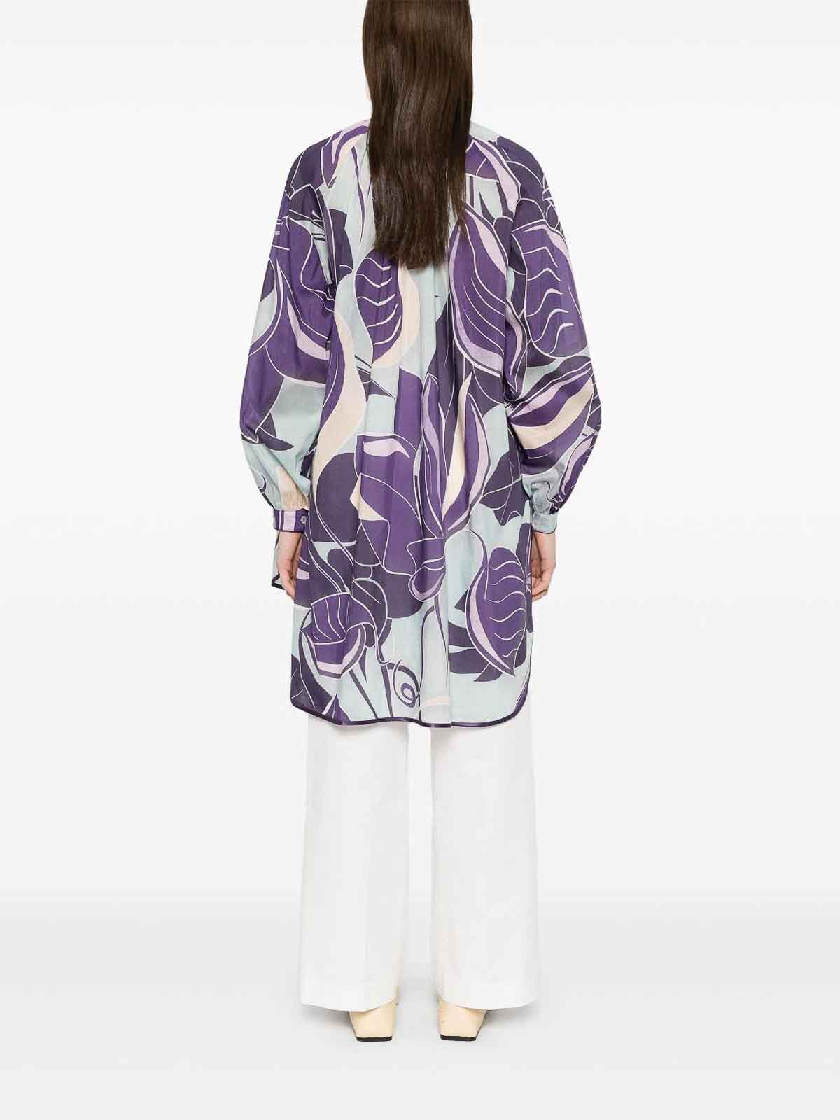 F.r.s For Restless Sleepers Tizio Blouse In Blue