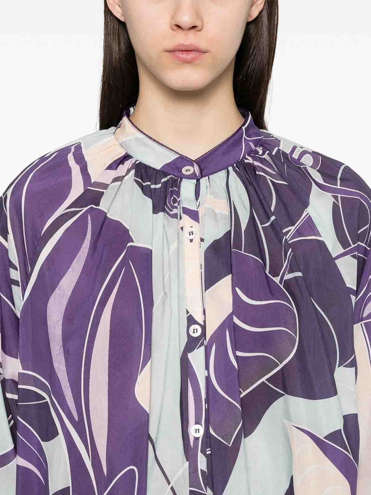 F.r.s For Restless Sleepers Tizio Blouse In Blue