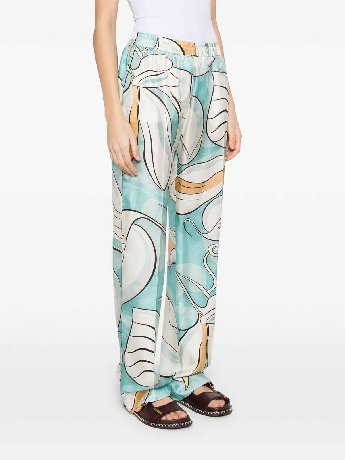 F.r.s For Restless Sleepers Doride Trousers In Blue