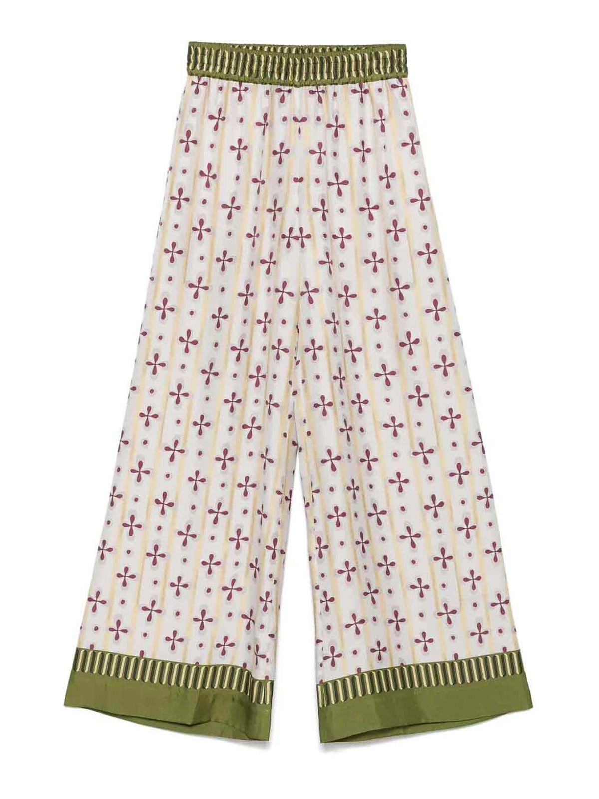 La Doublej Palazzo Pants In Blue