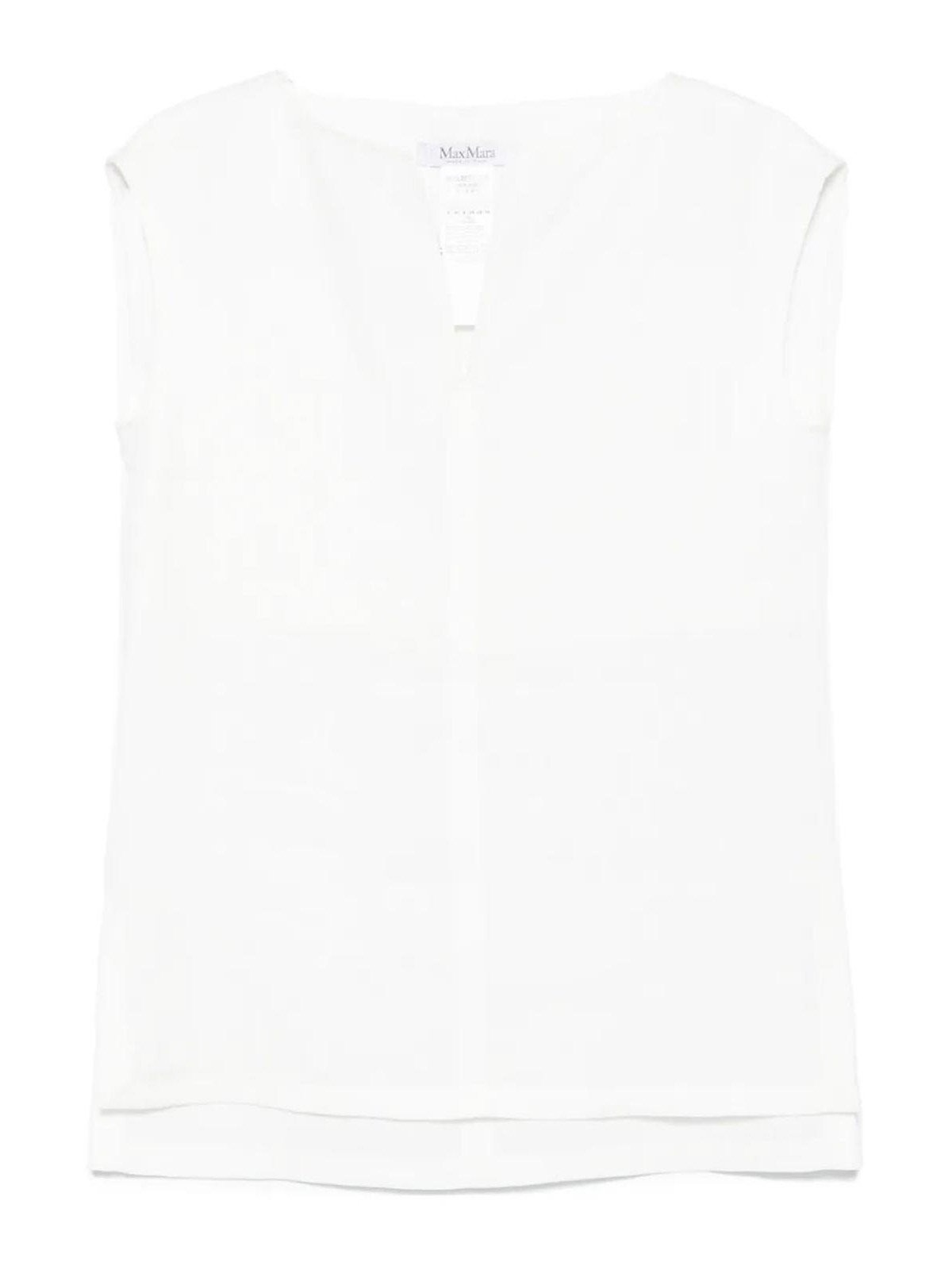 Max Mara `colimbo` Shirt In White