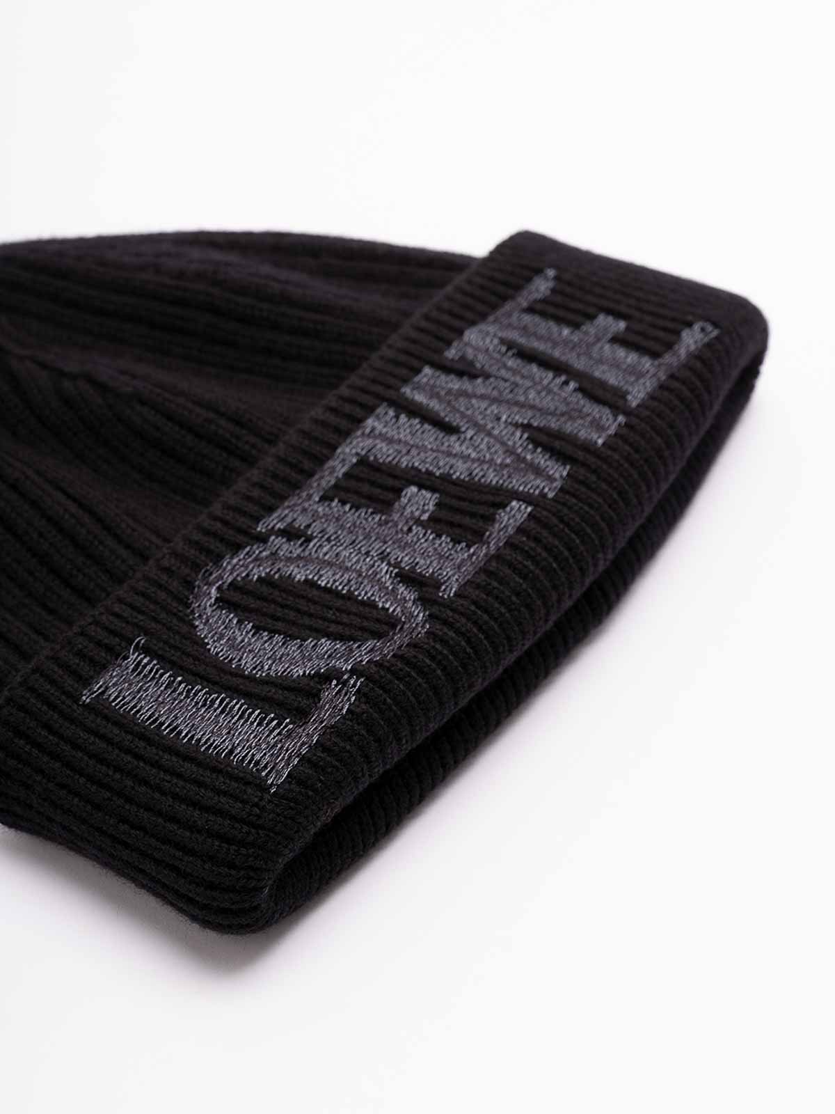 Loewe `` Beanie In Wool In Black