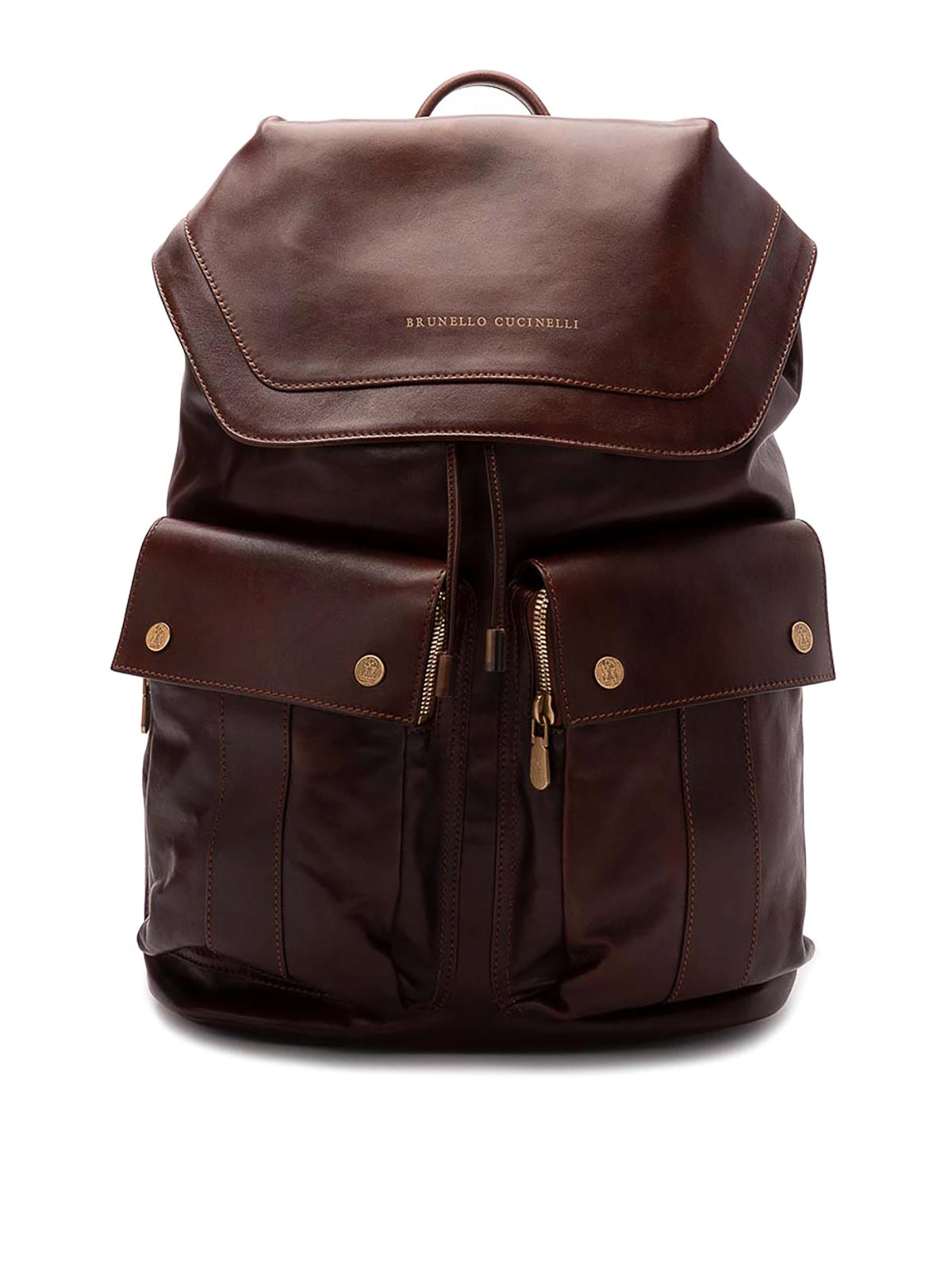 Brunello Cucinelli Backpack In Red