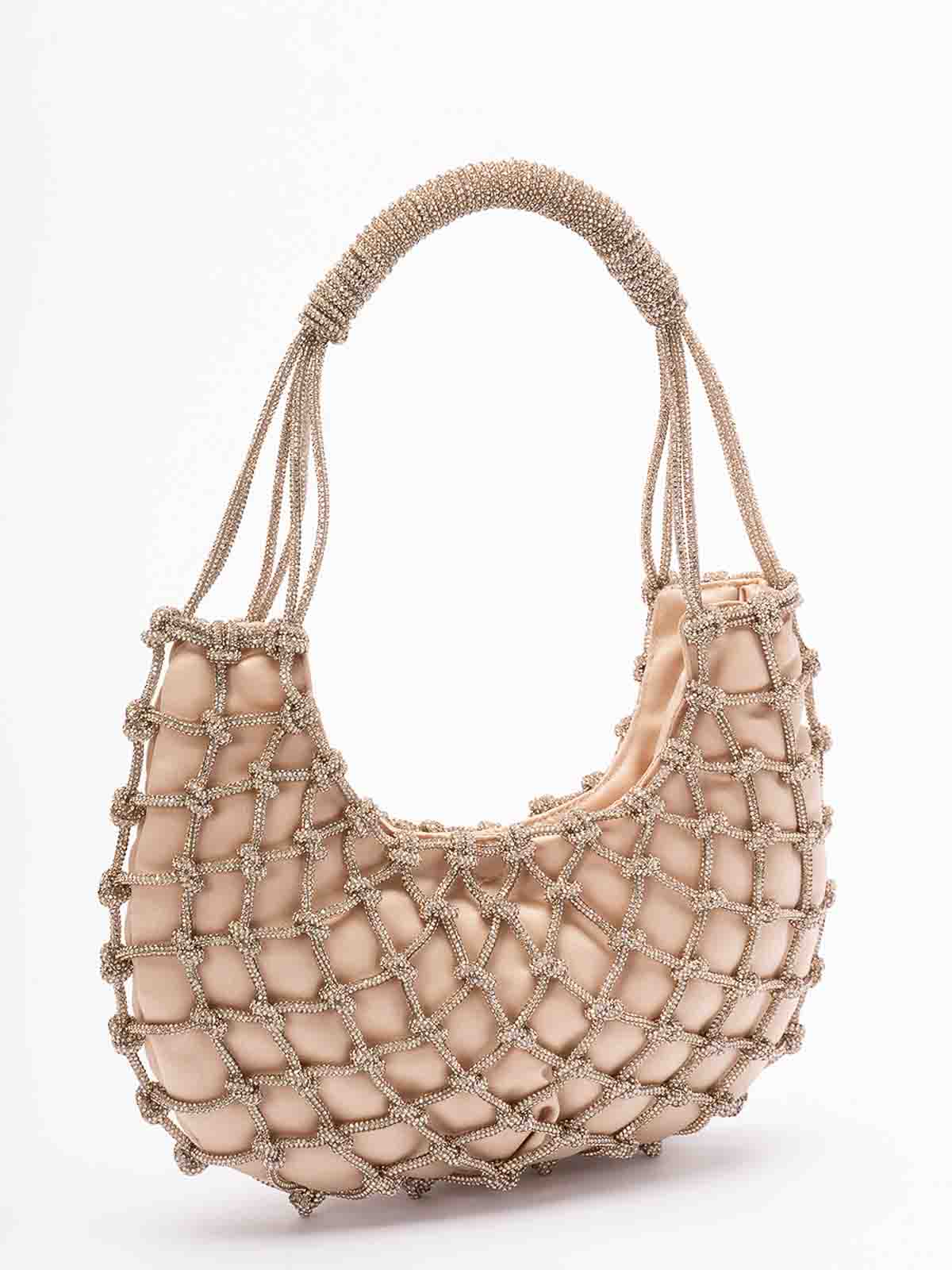 Rosantica `nodi` Handbag In Sand