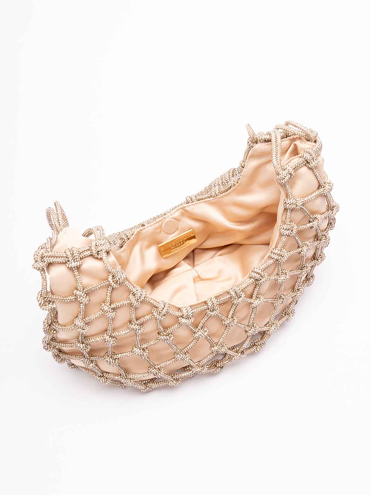 Rosantica `nodi` Handbag In Sand
