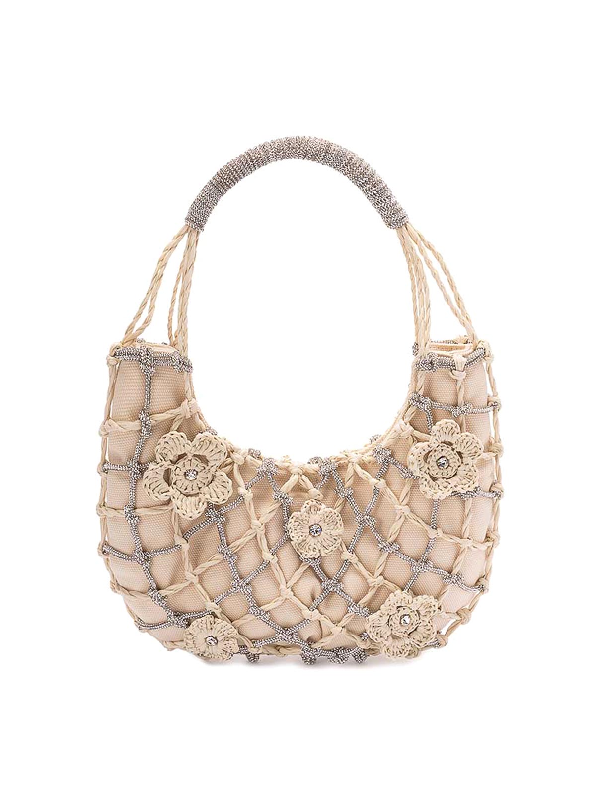 Rosantica `nodi Signorina` Handbag In Sand