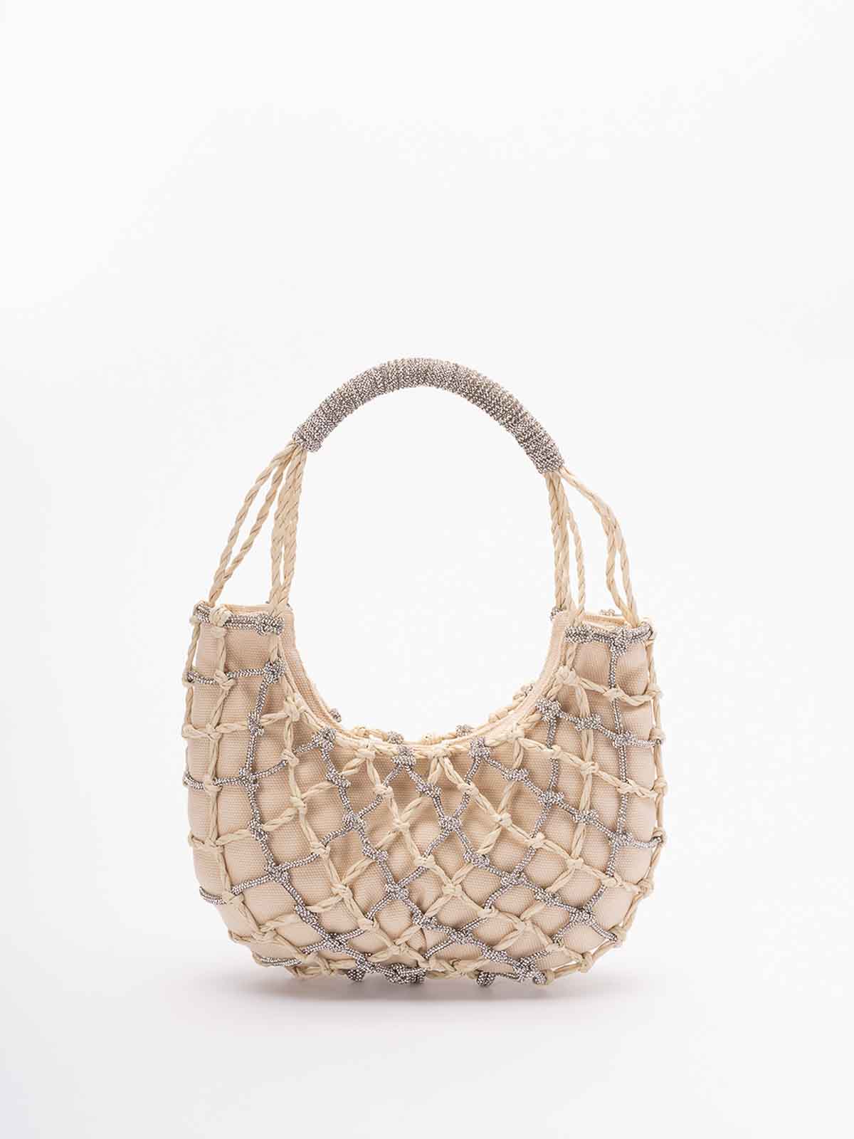 Rosantica `nodi Signorina` Handbag In Sand