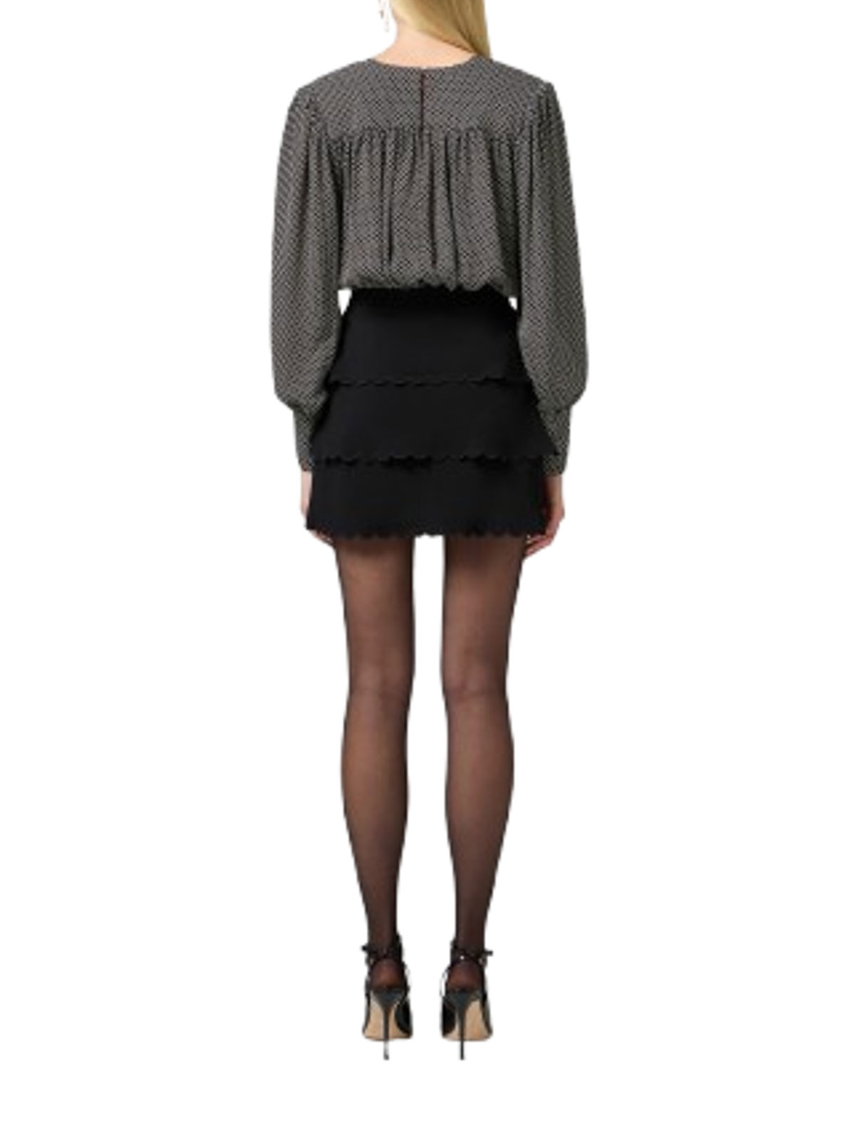 Elisabetta Franchi Vestido Midi - Negro In Black